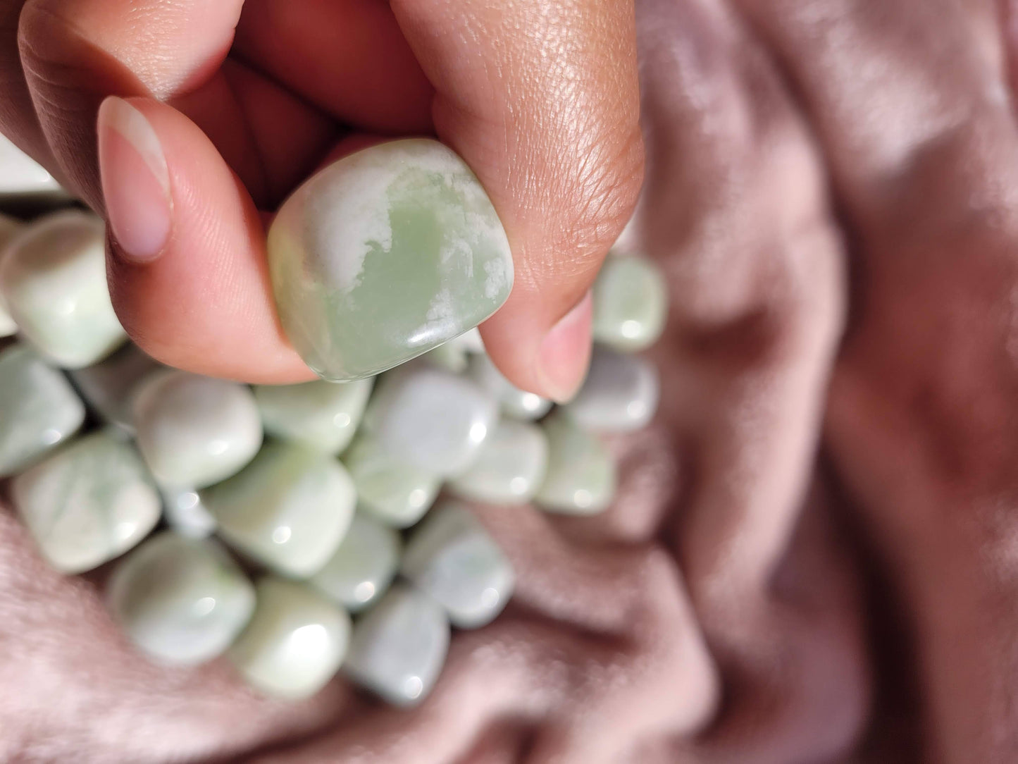 New Jade tumble