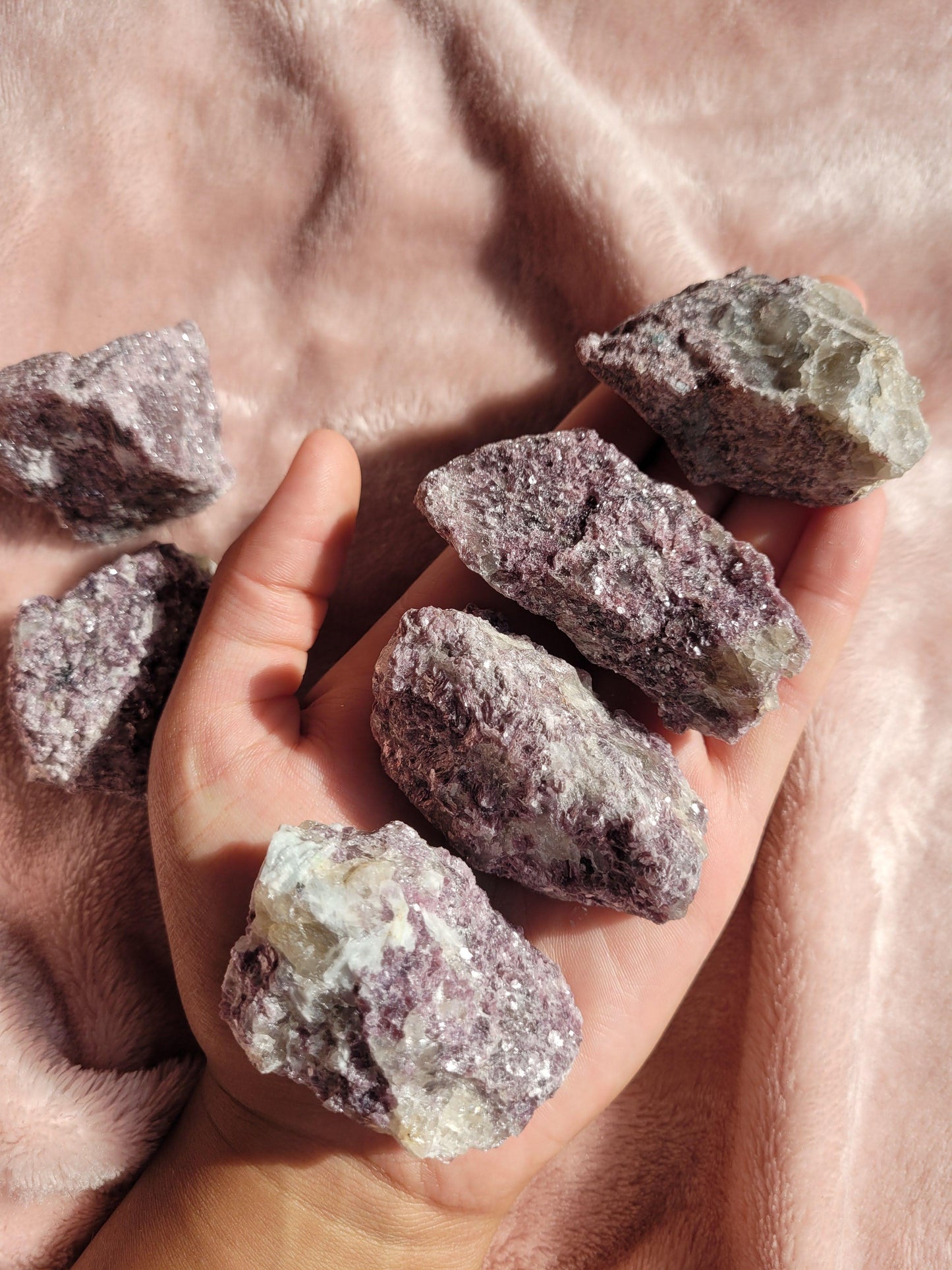 Lepidolite Raw
