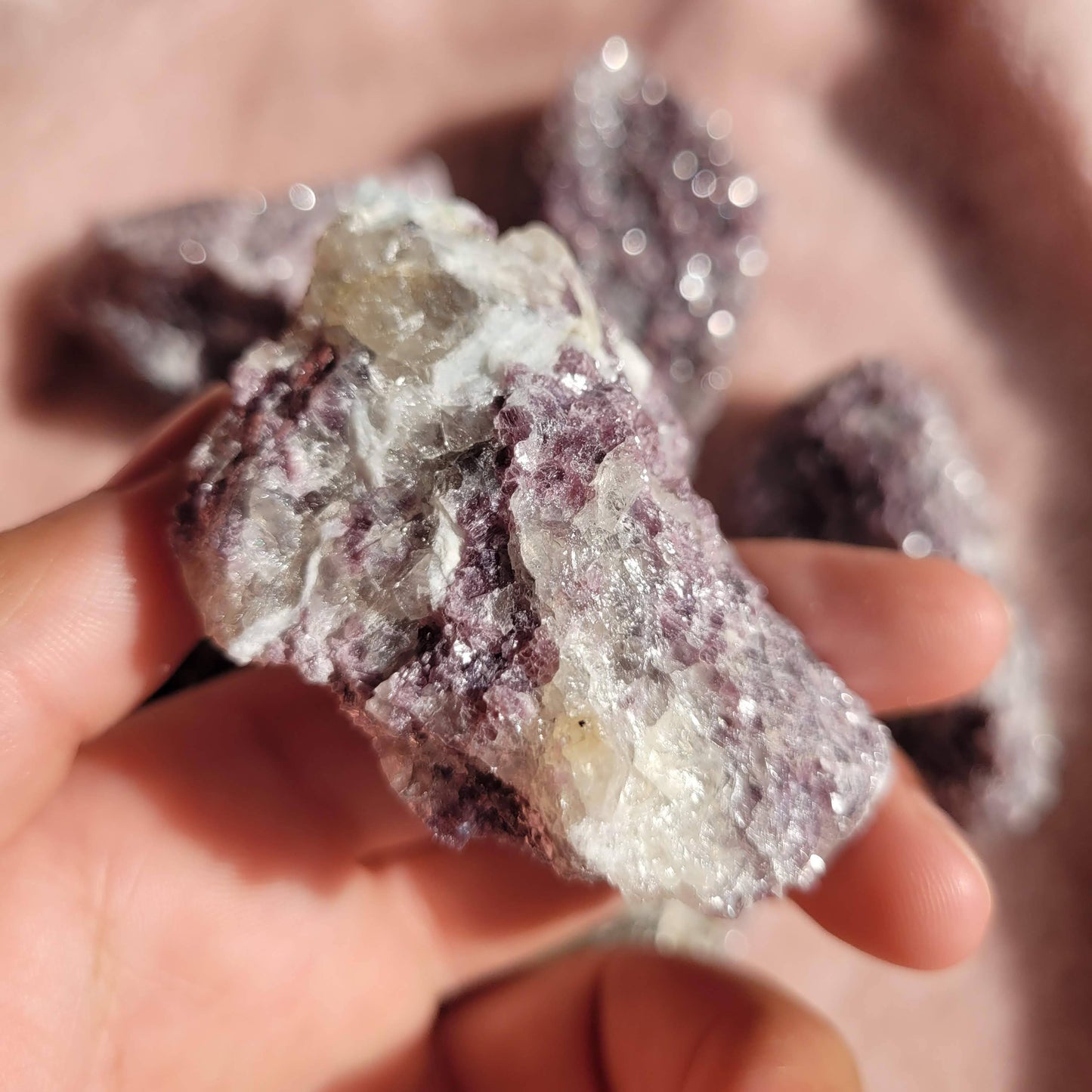 Lepidolite Raw