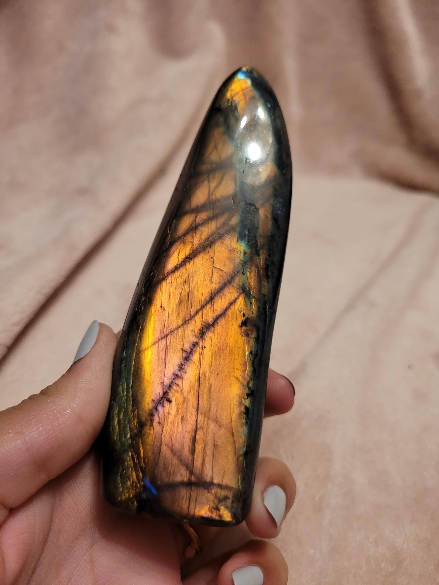 High quality Labradorite freeform