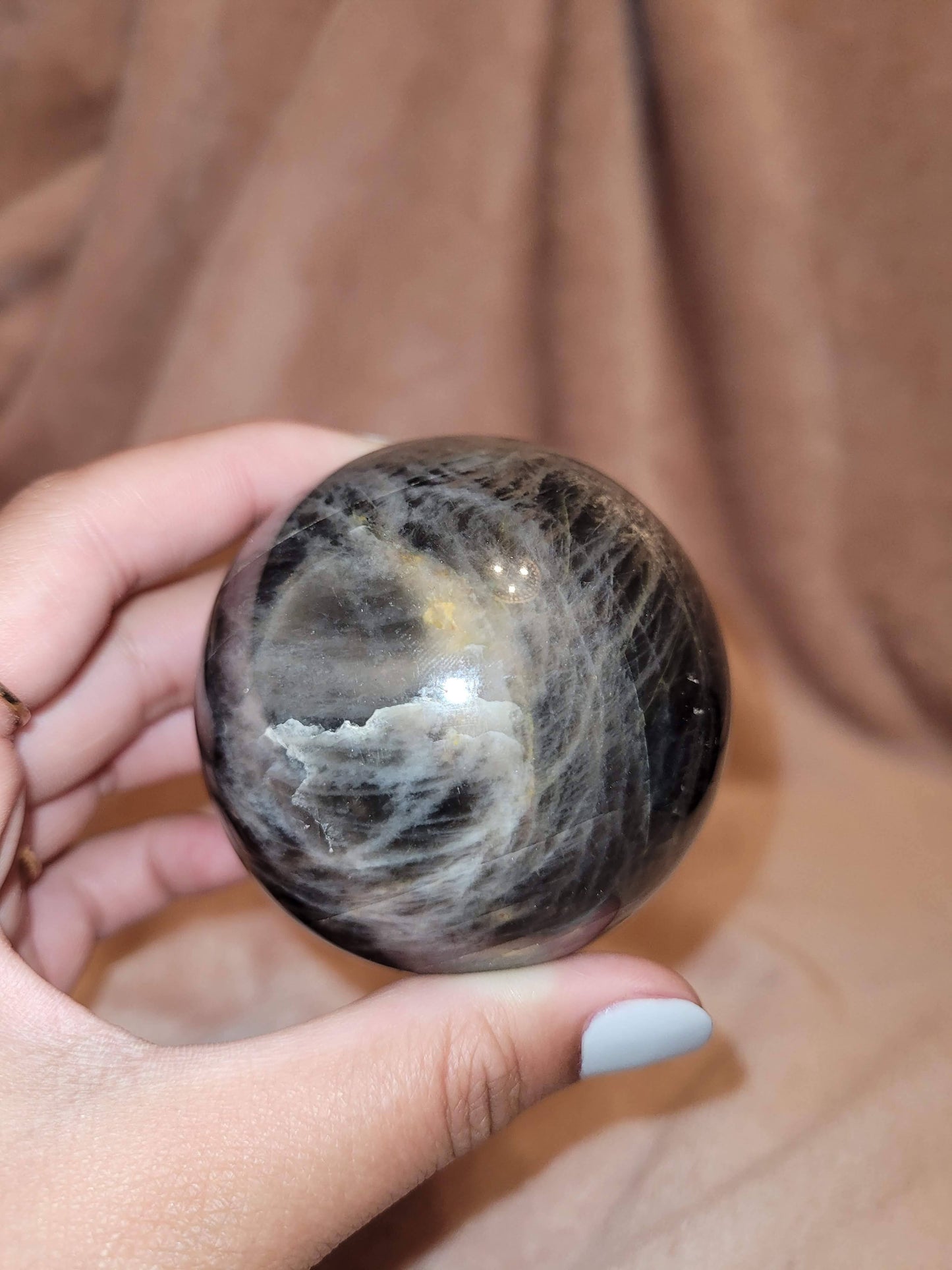 Black Moonstone sphere
