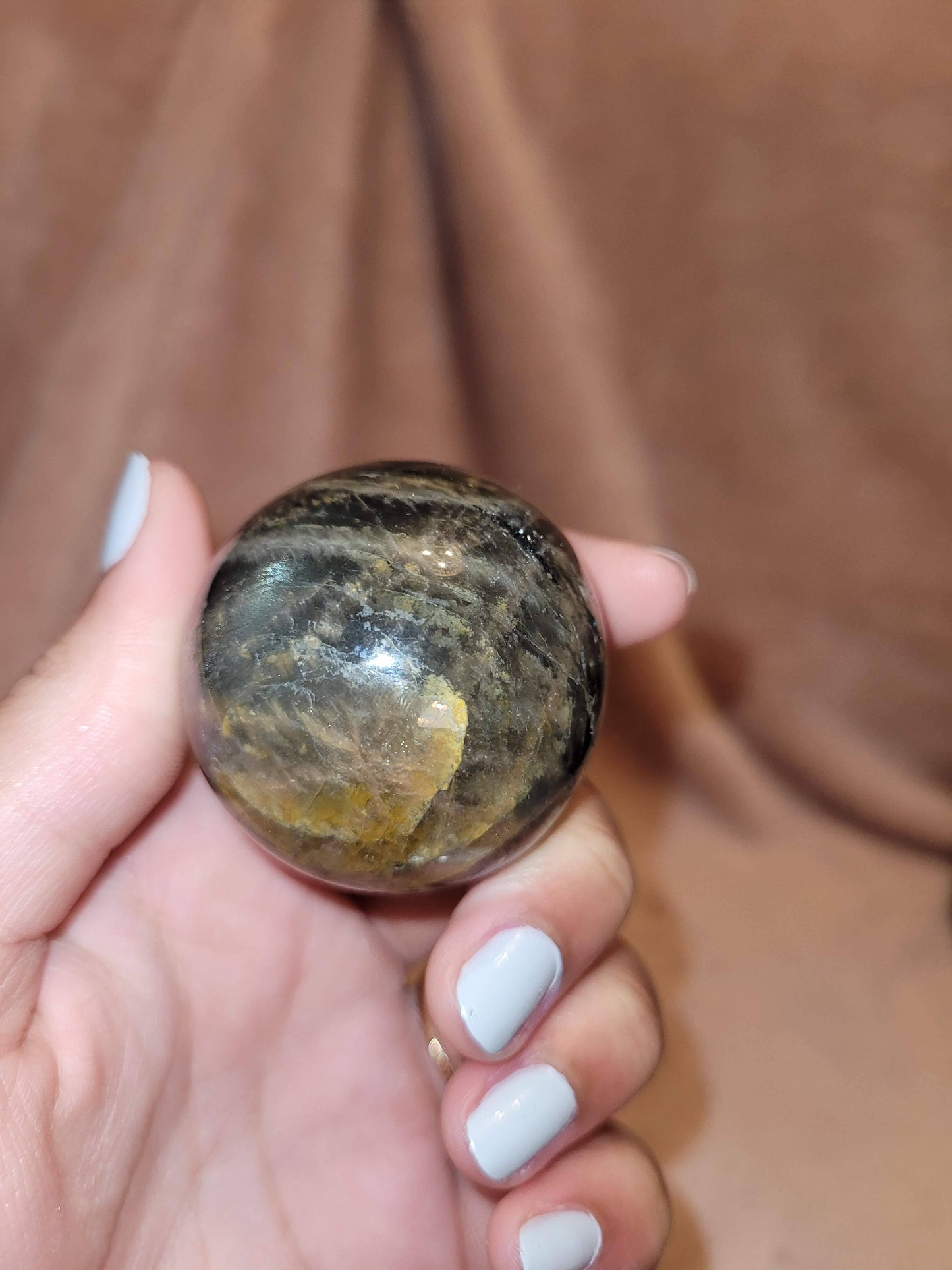 Black Moonstone sphere