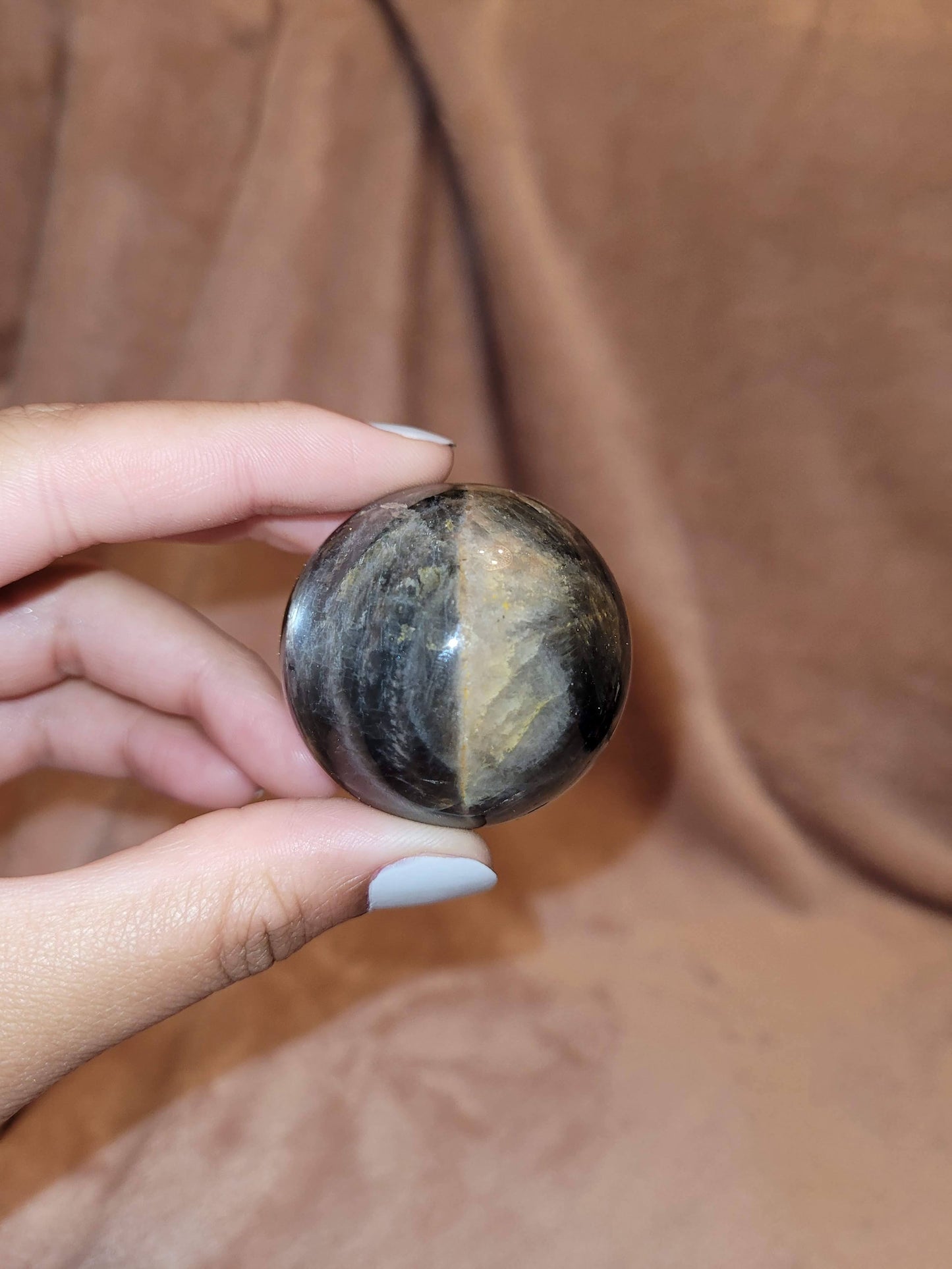 Black Moonstone sphere