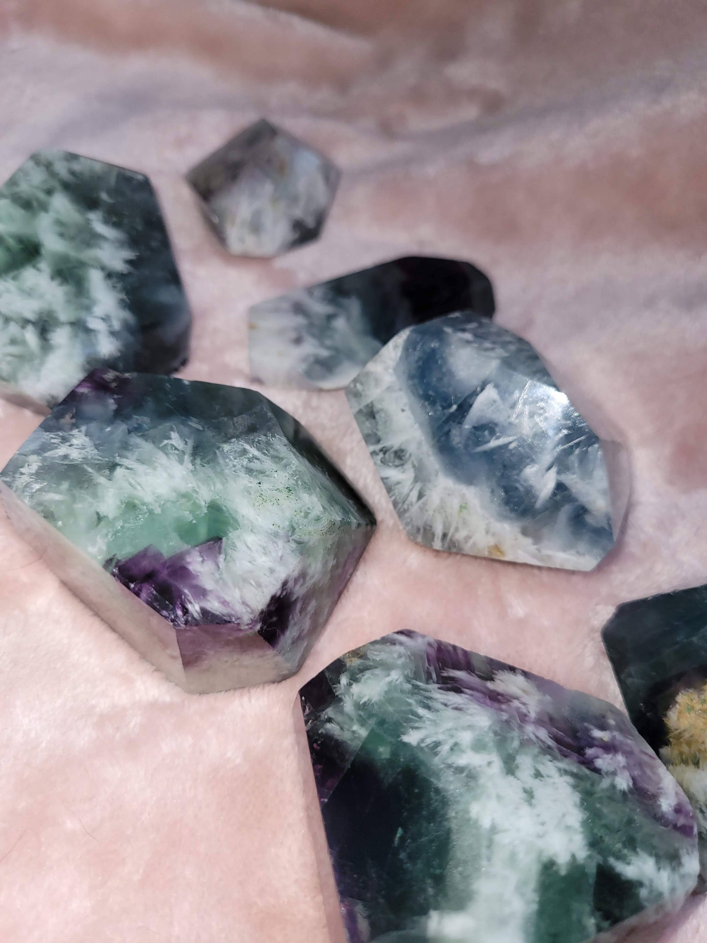 Feather Fluorite freeform