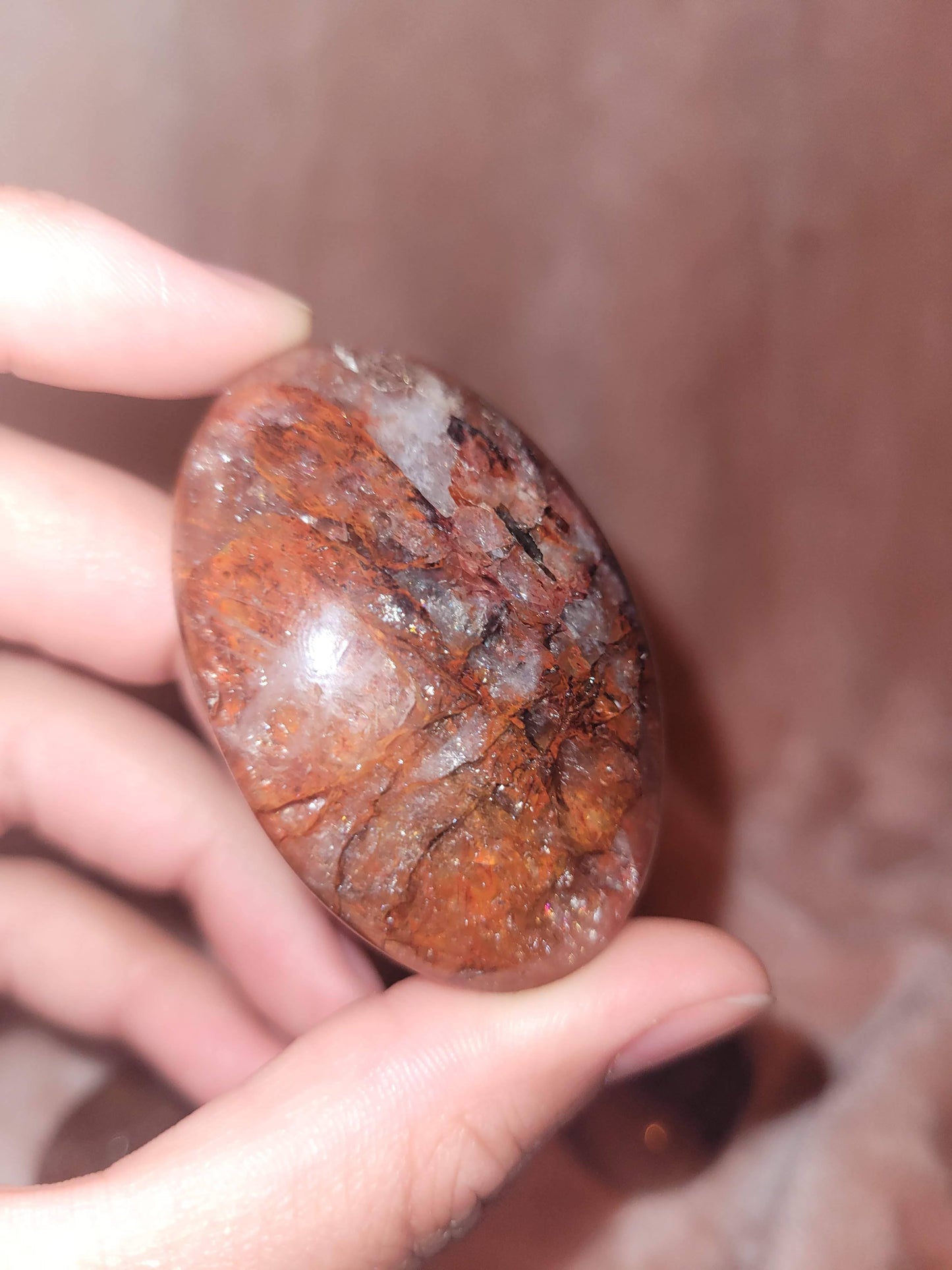 Fire Quartz calm palm