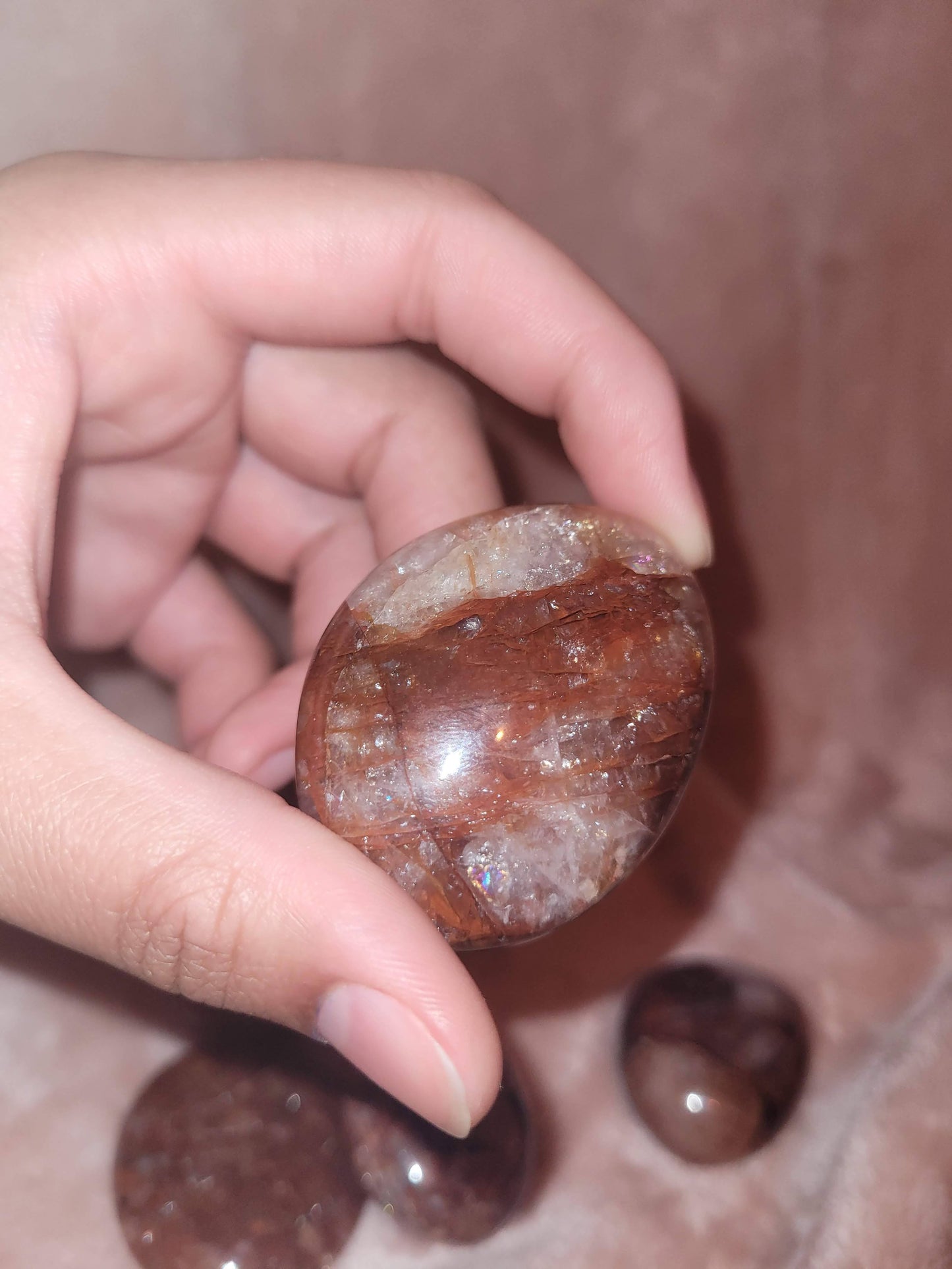 Fire Quartz calm palm