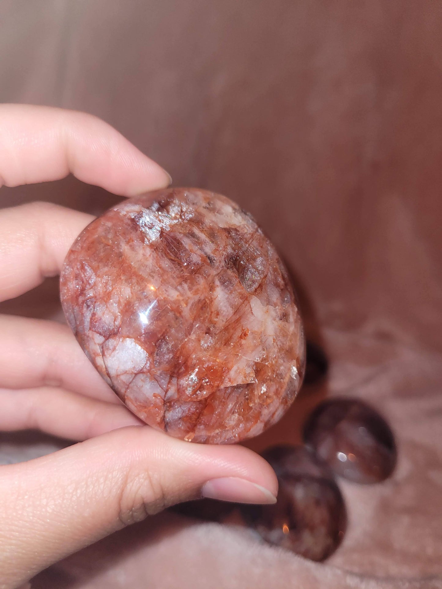 Fire Quartz calm palm