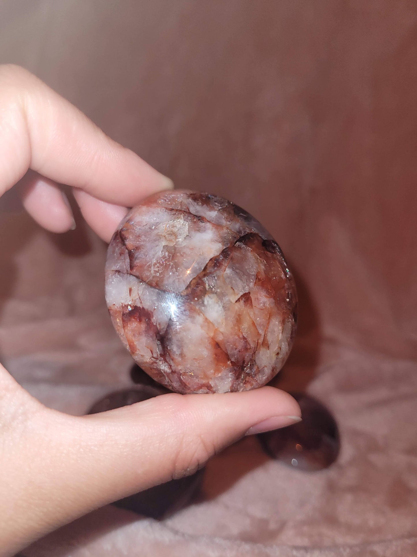 Fire Quartz calm palm