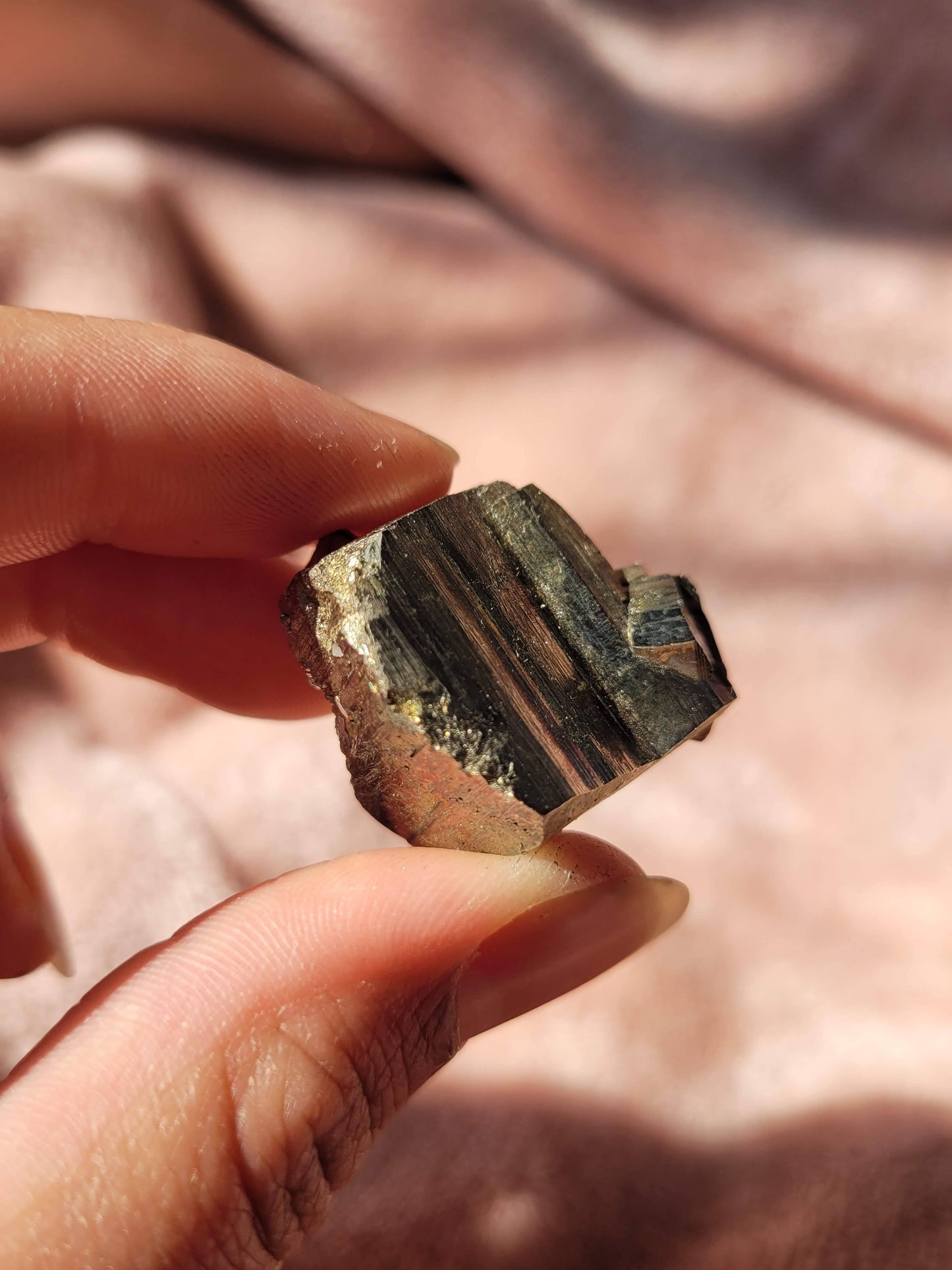 Pyrite Raw Cube