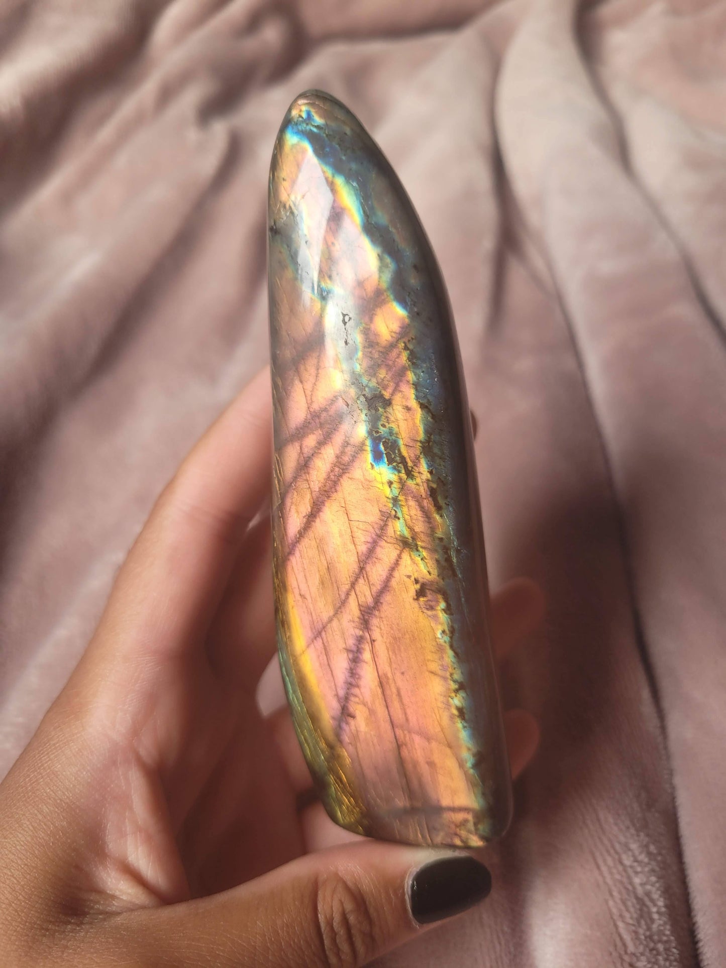 High quality Labradorite freeform