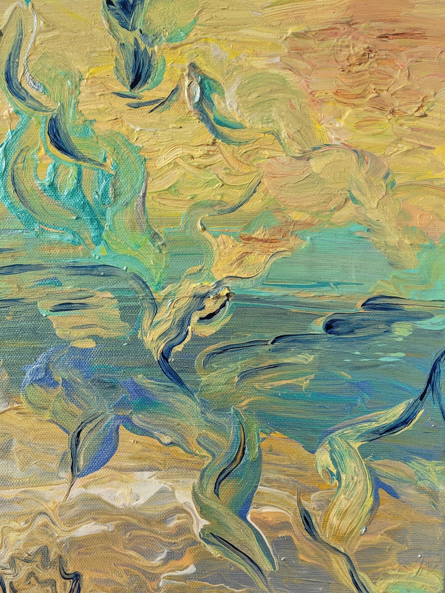 Silken Sea A4 print