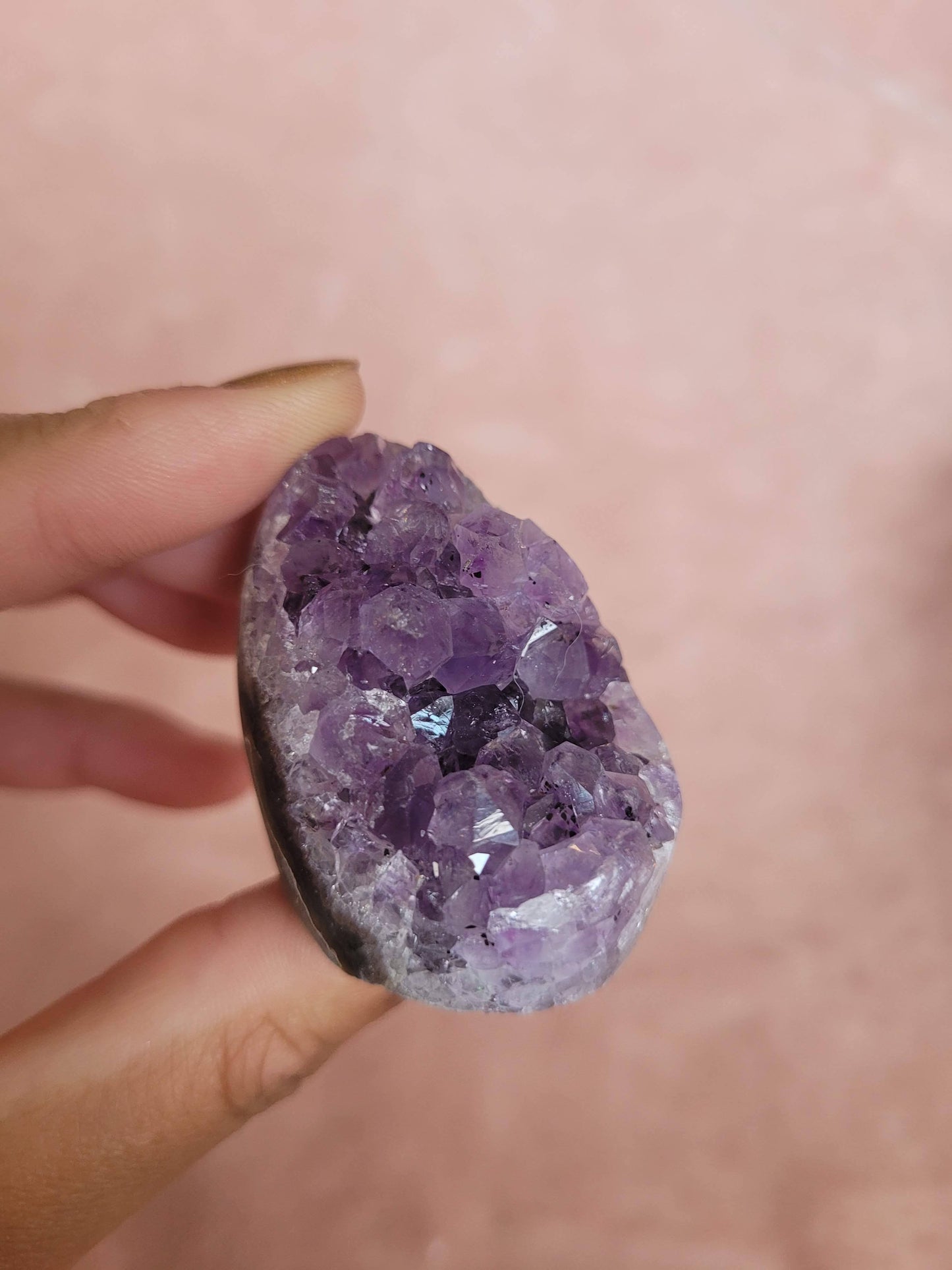 Amethyst standing cutbase