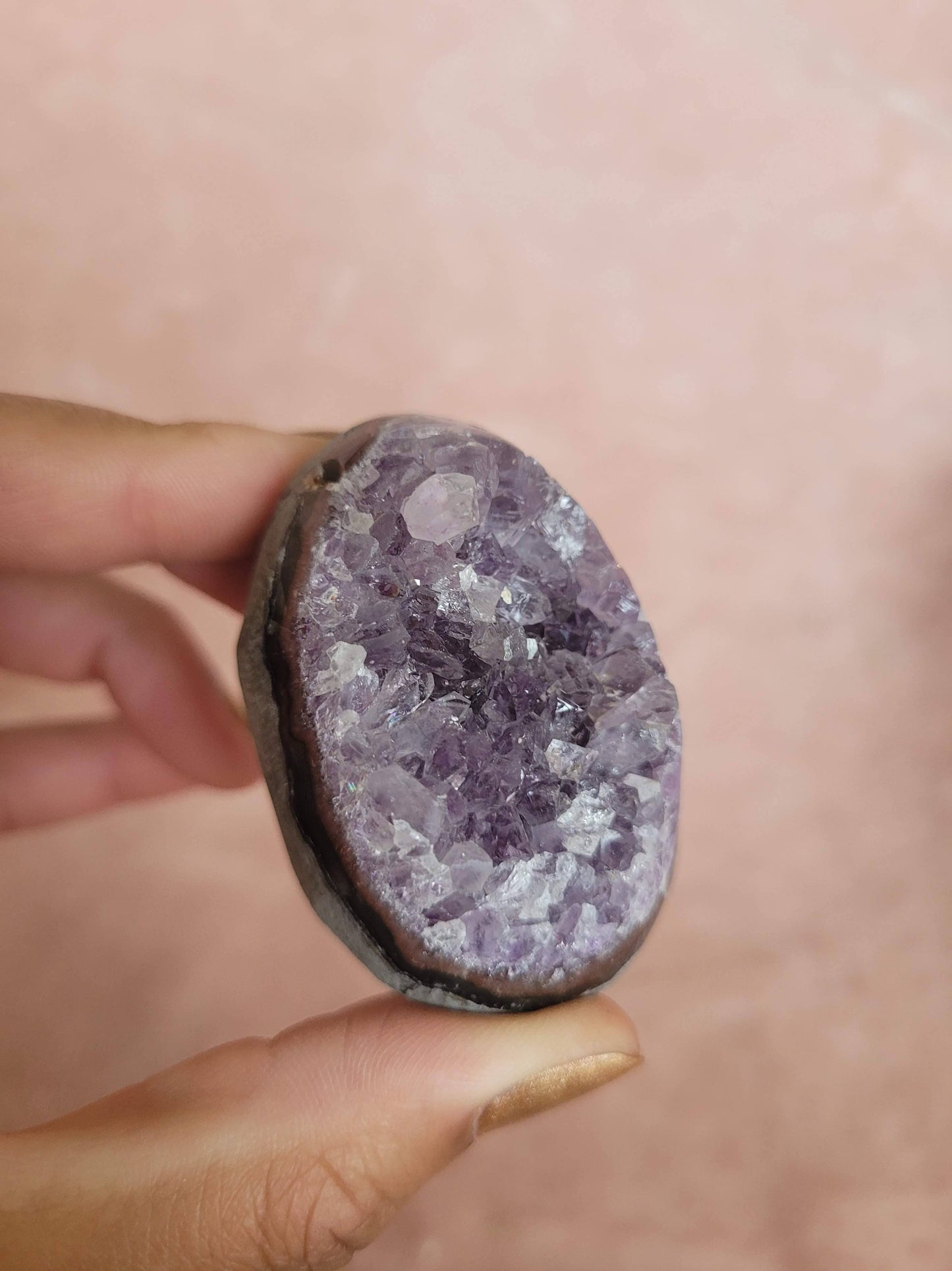 Amethyst standing cutbase
