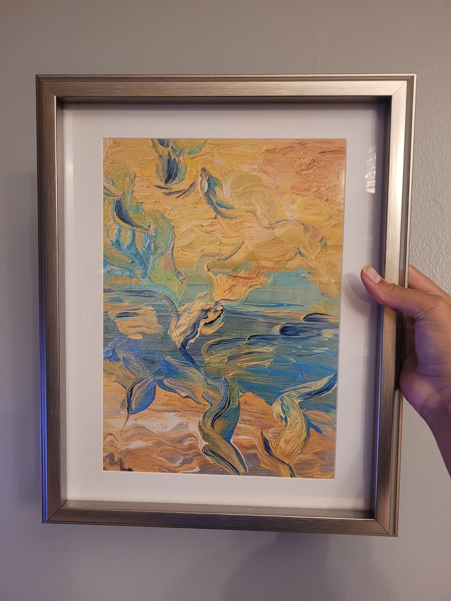 Silken Sea A4 print