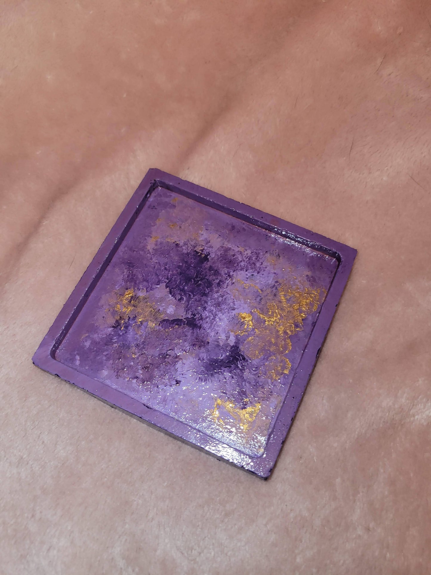 Royal purple trinket dish