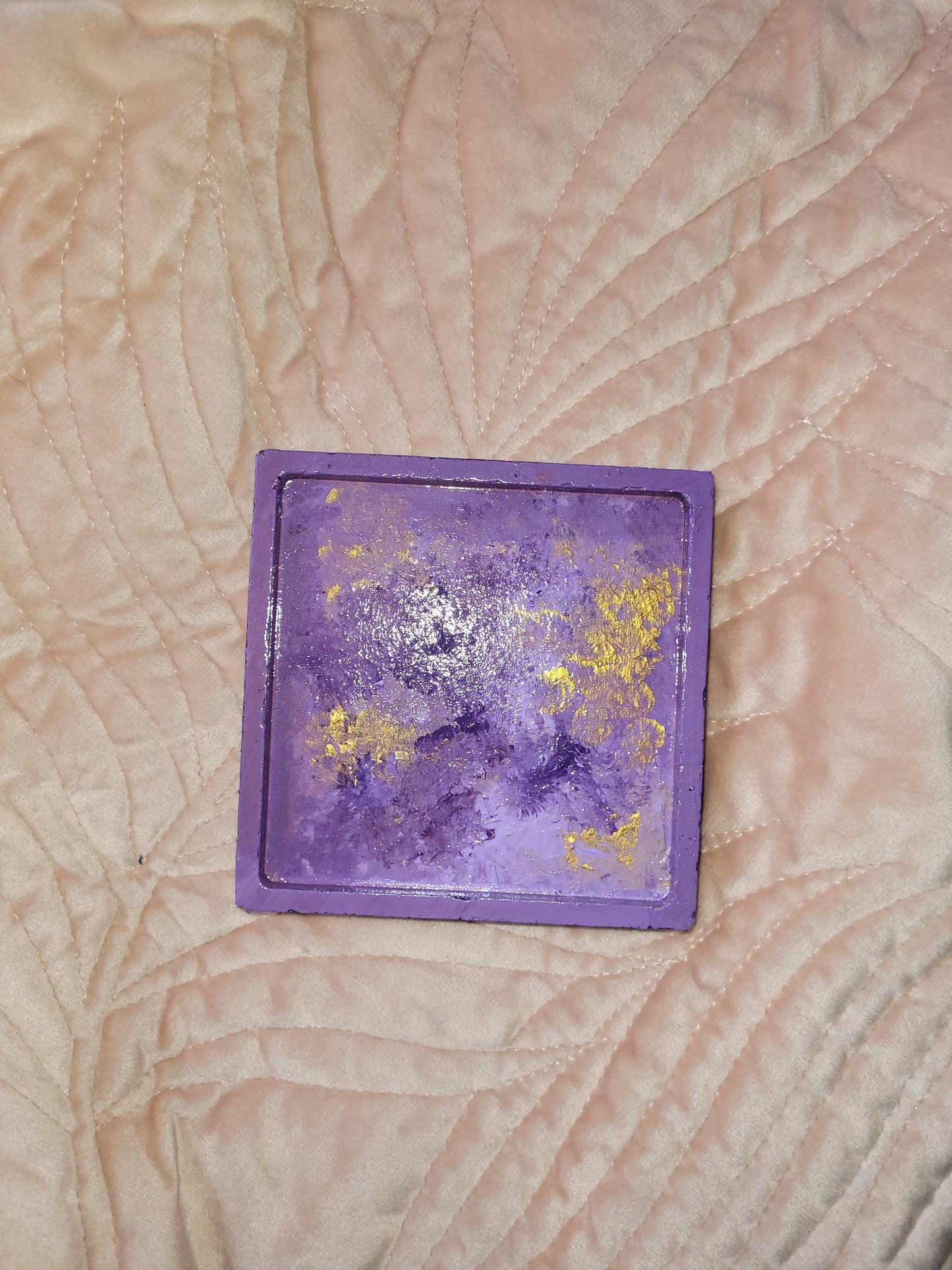 Royal purple trinket dish
