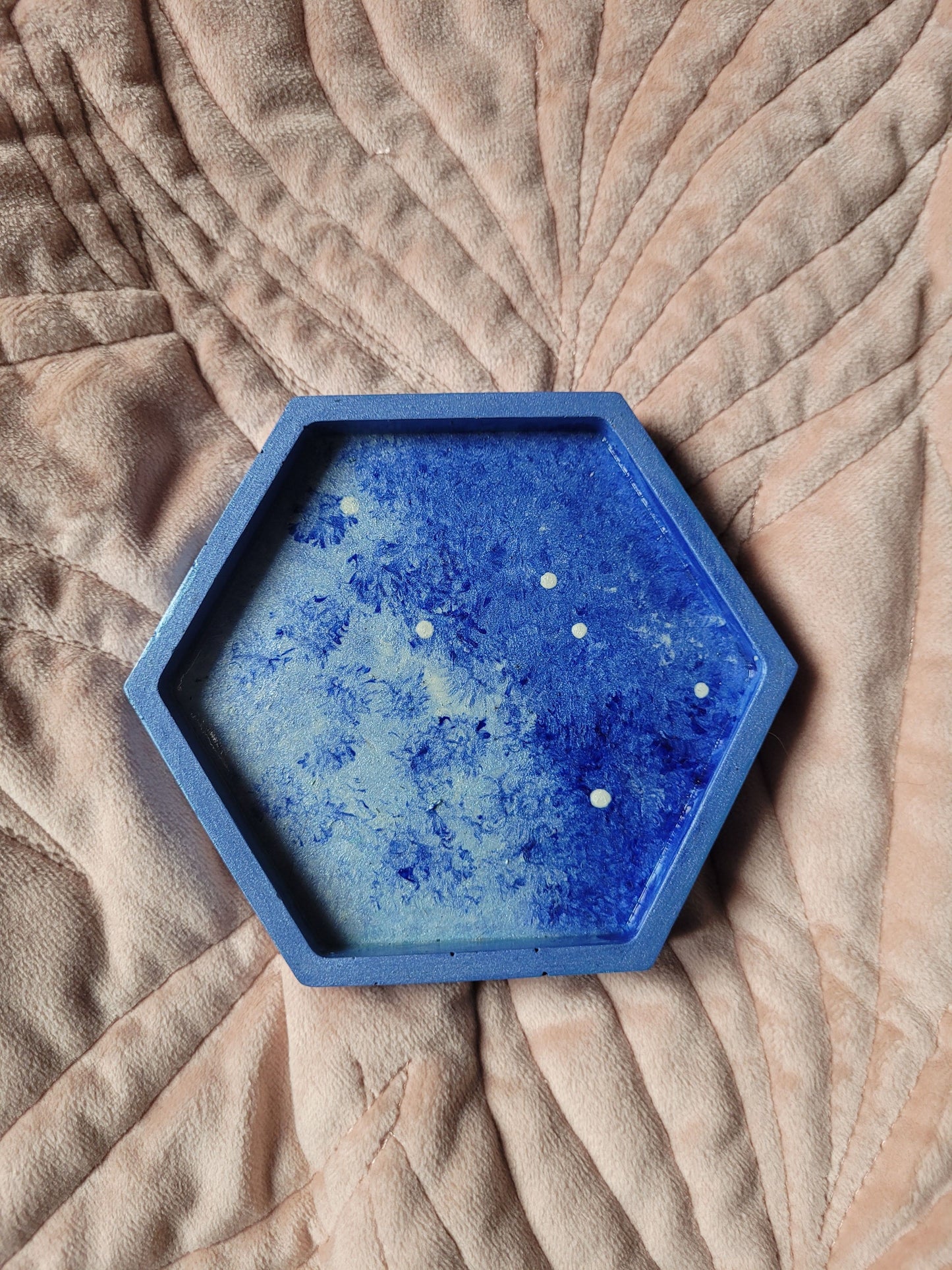Snowflakes trinket dish