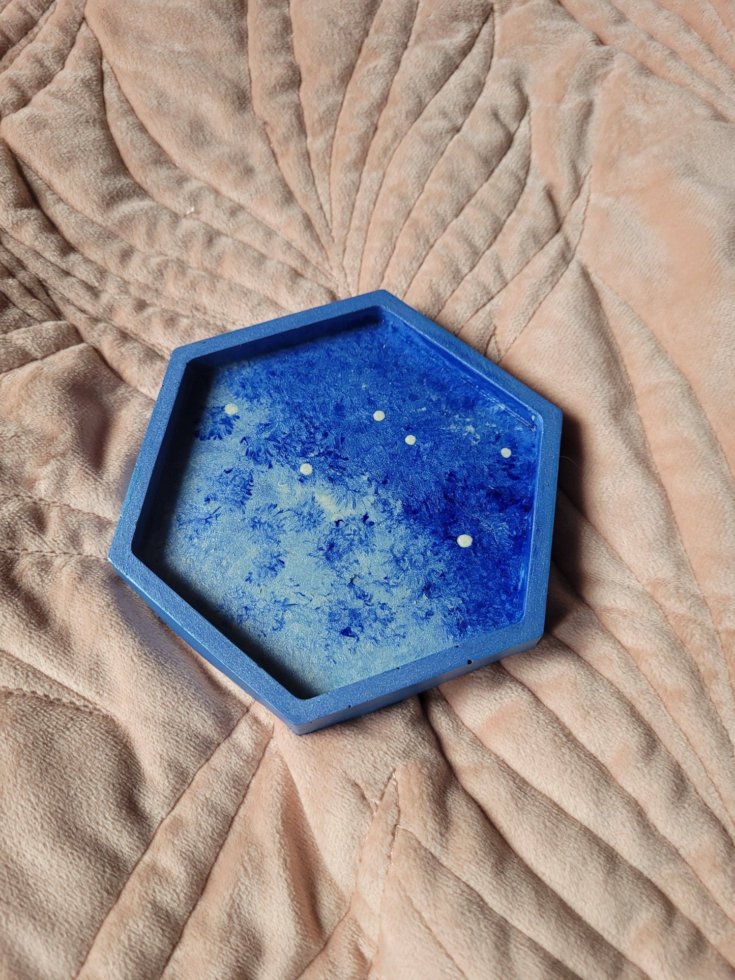 Snowflakes trinket dish