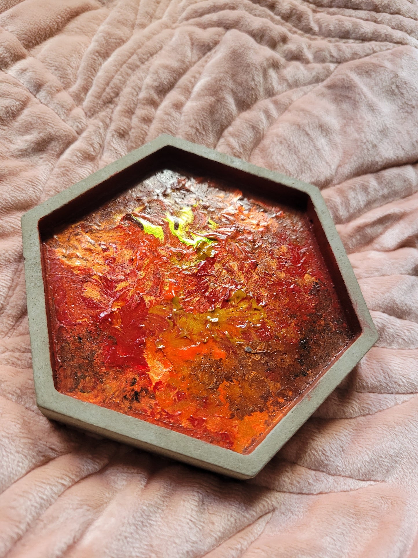 Pumpkin patch trinket dish