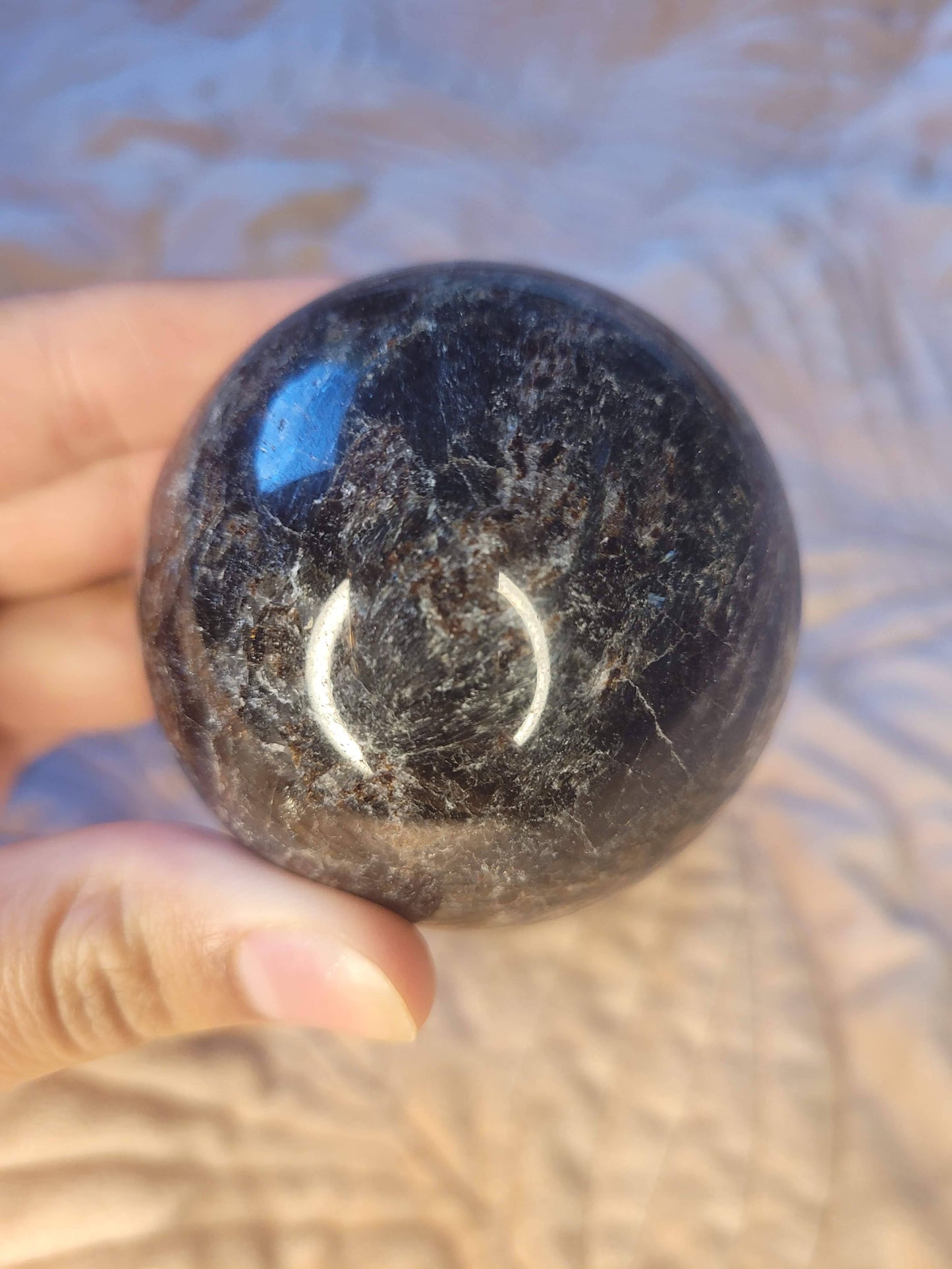 Arfvedsonite Sphere