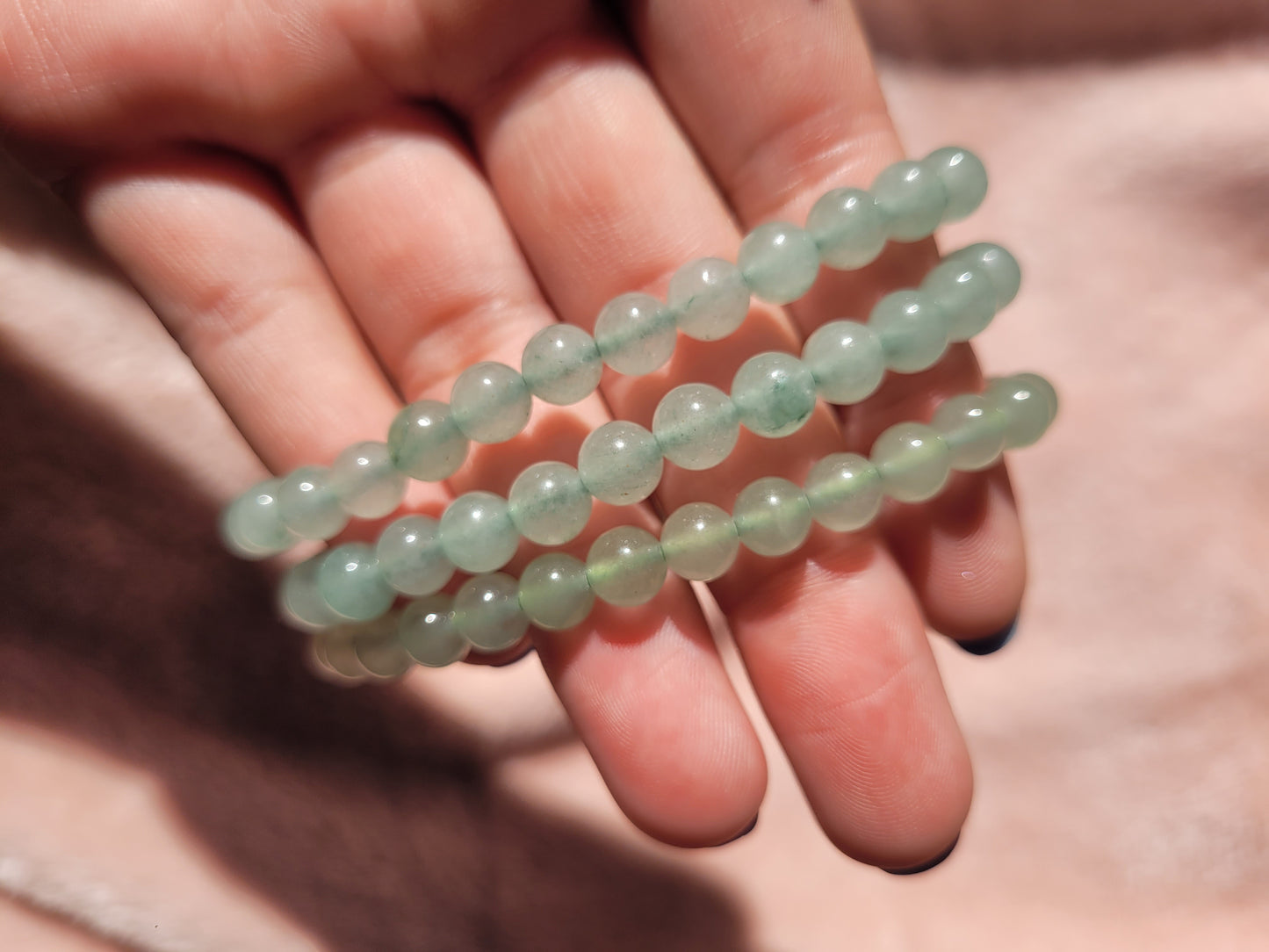 Green Aventurine bead bracelet