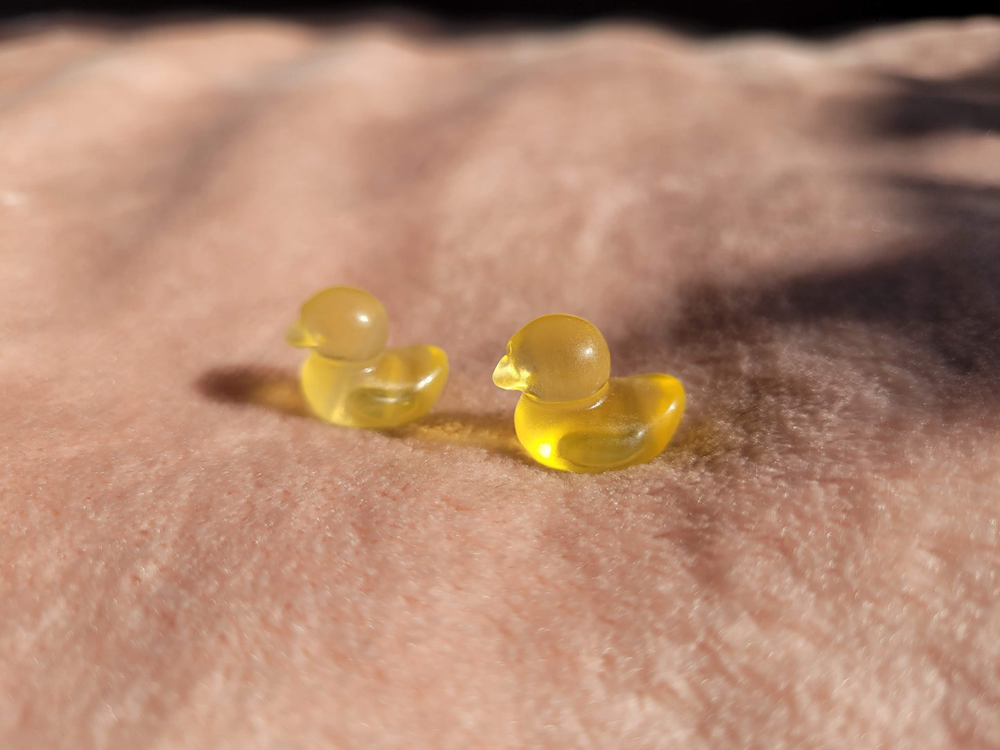 Fluorite mini yellow duck