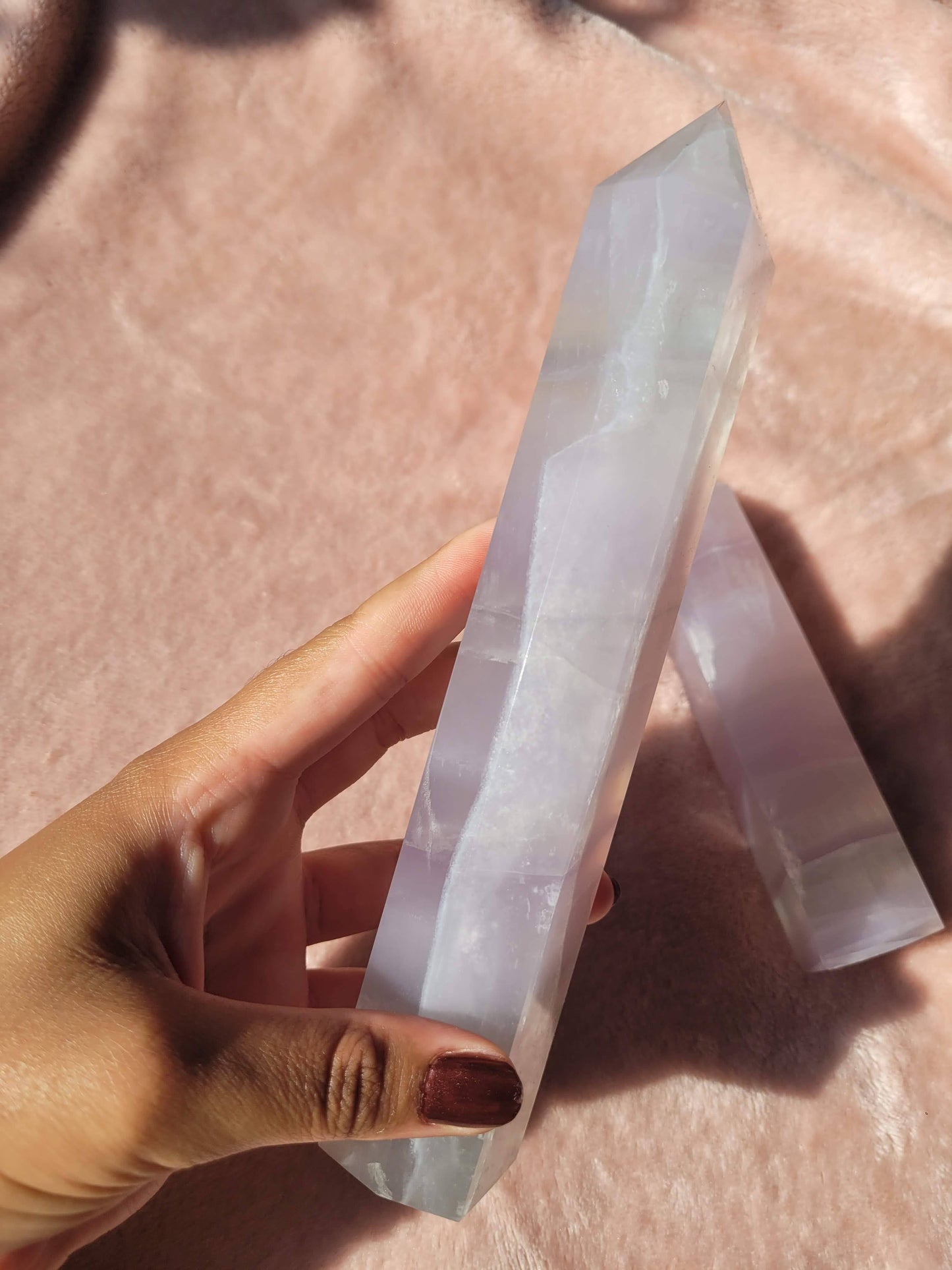 Lavender Fluorite Tower