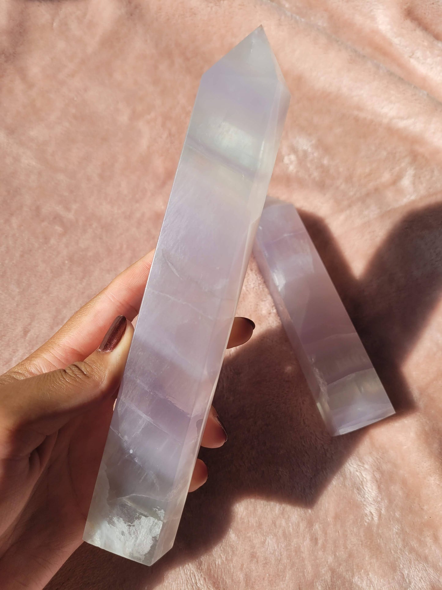 Lavender Fluorite Tower