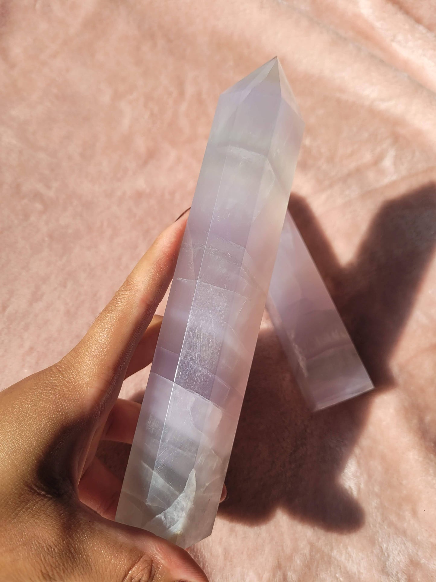 Lavender Fluorite Tower