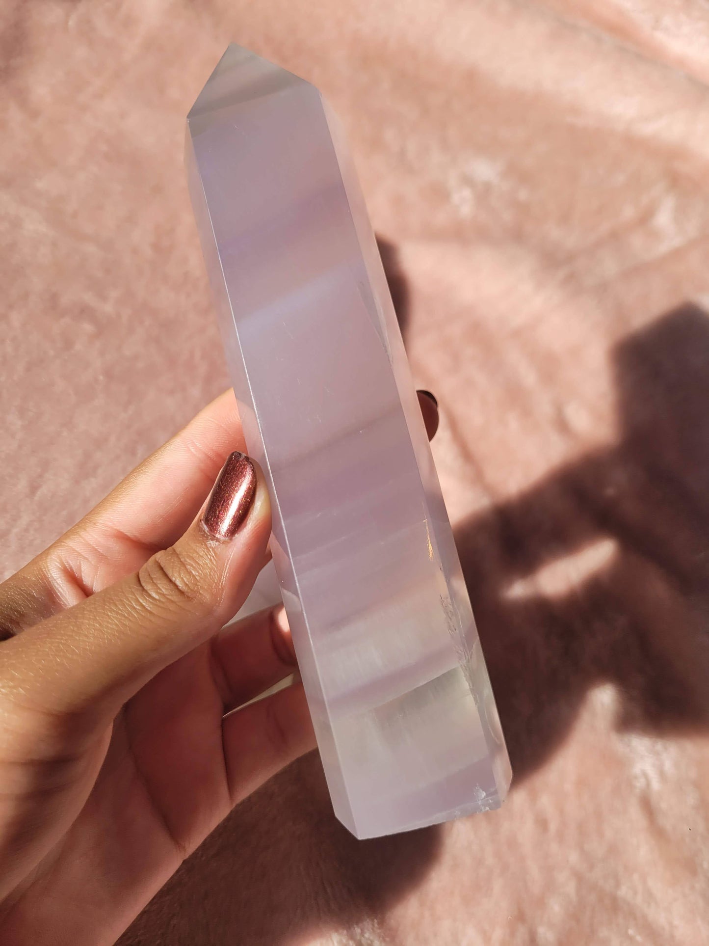 Lavender Fluorite Tower