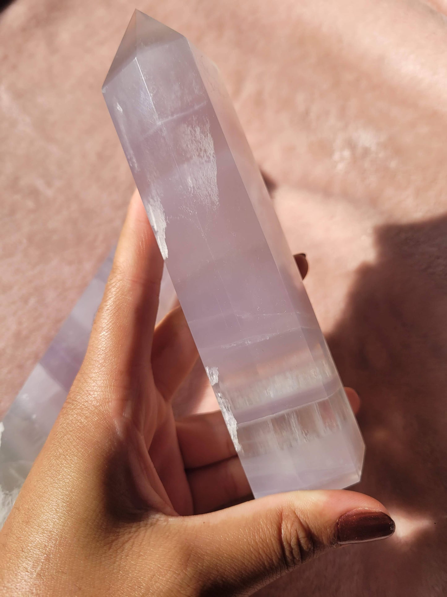 Lavender Fluorite Tower