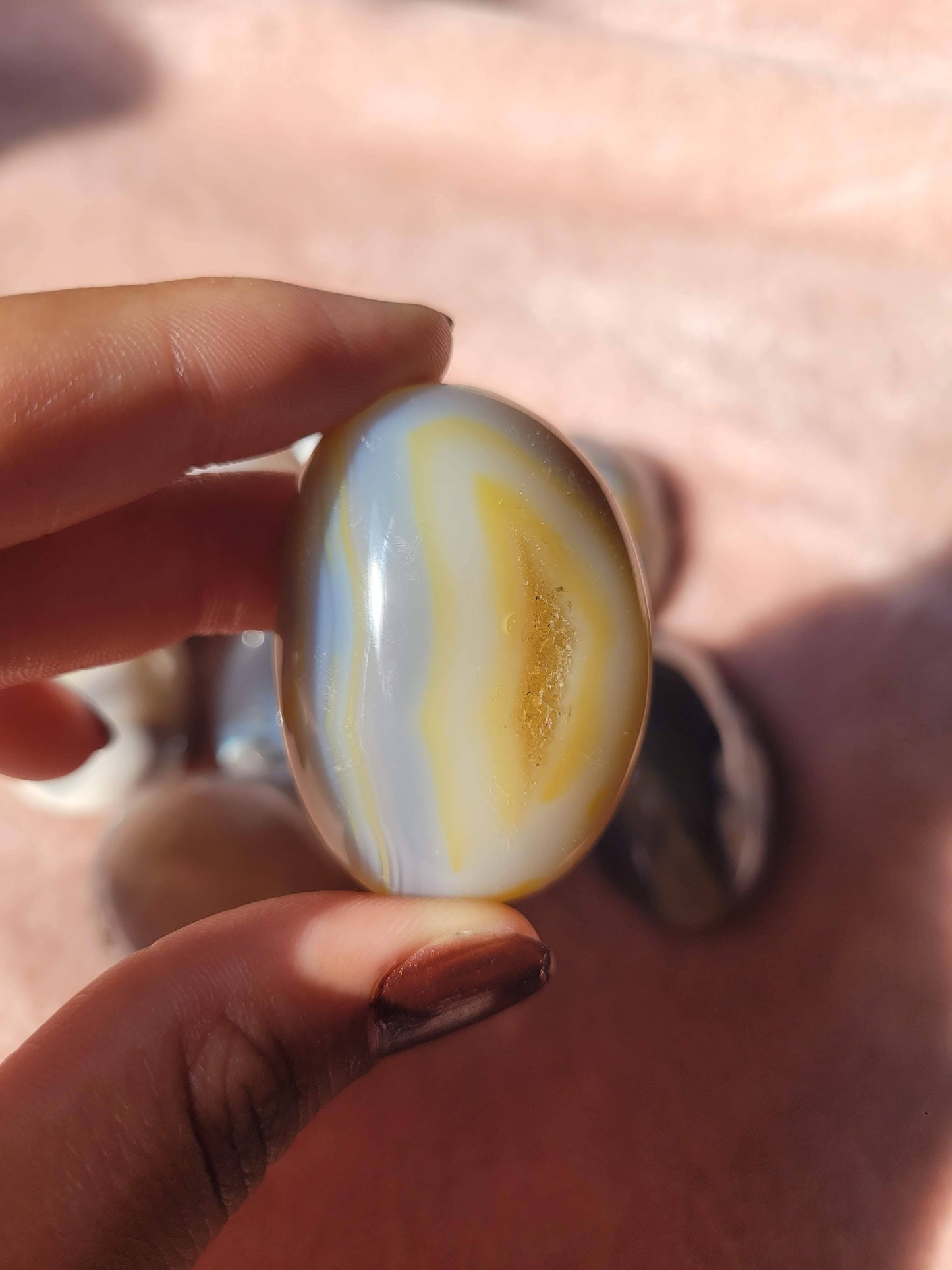 Orca Agate calm palm D