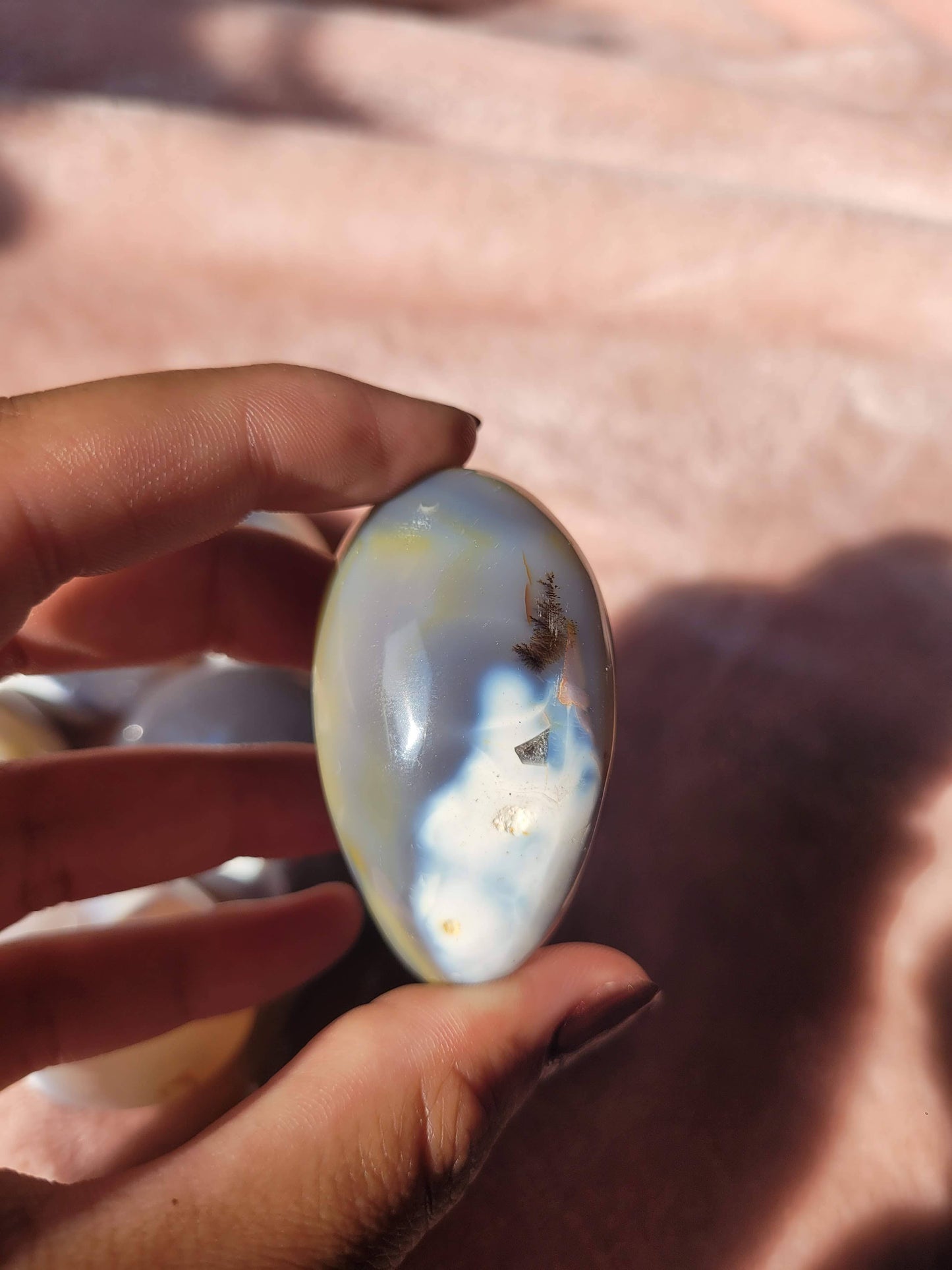 Orca Agate calm palm C