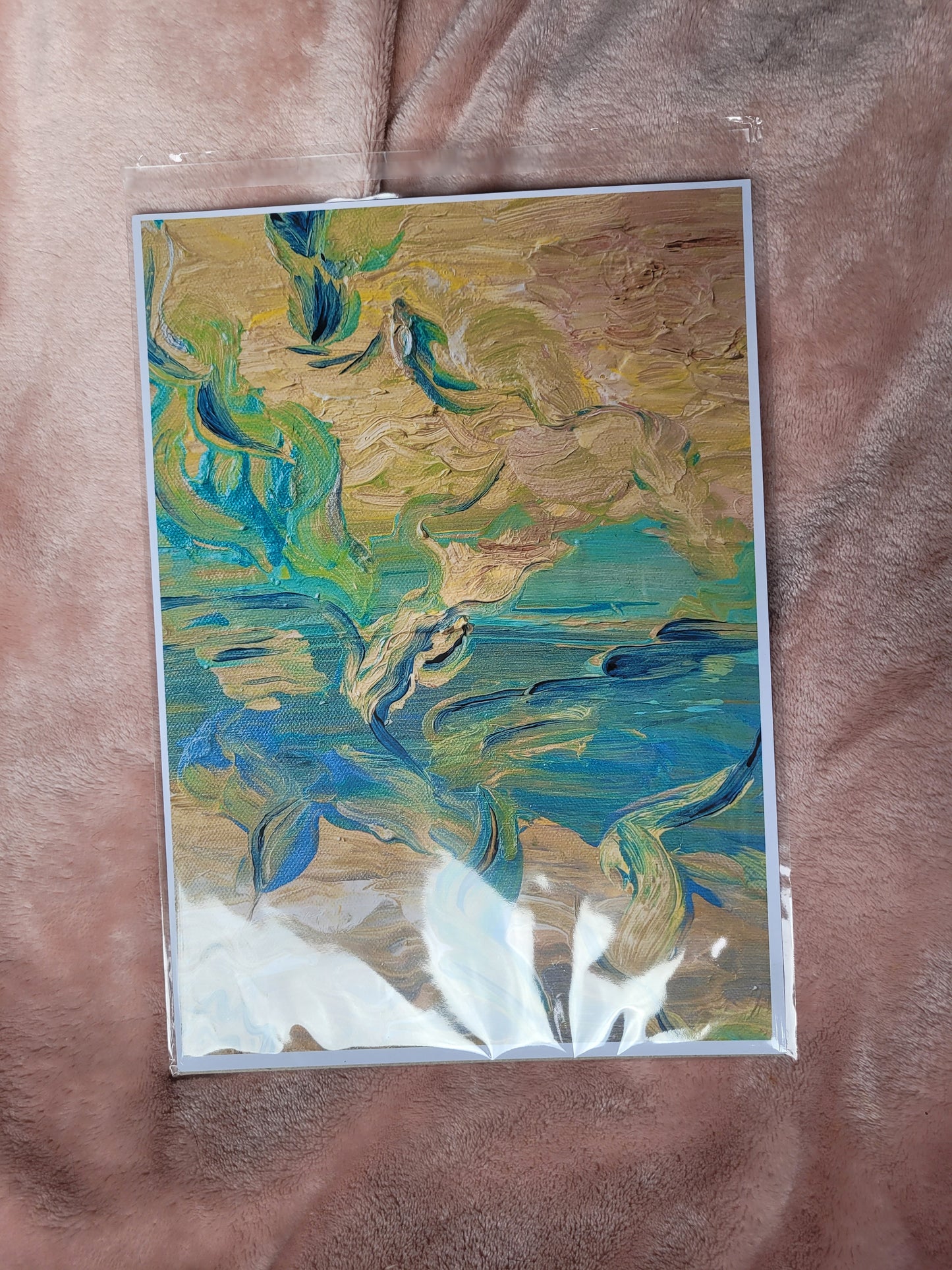 Silken Sea A4 print