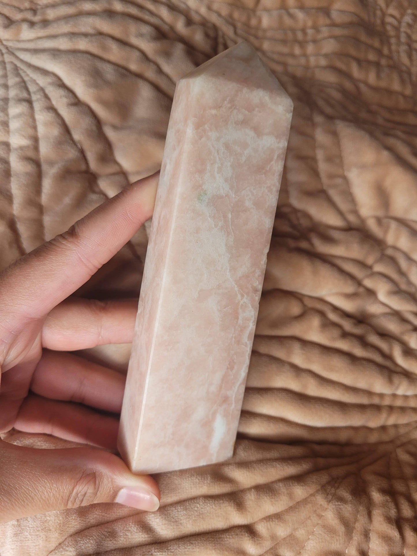 Pink Opal Obelisk