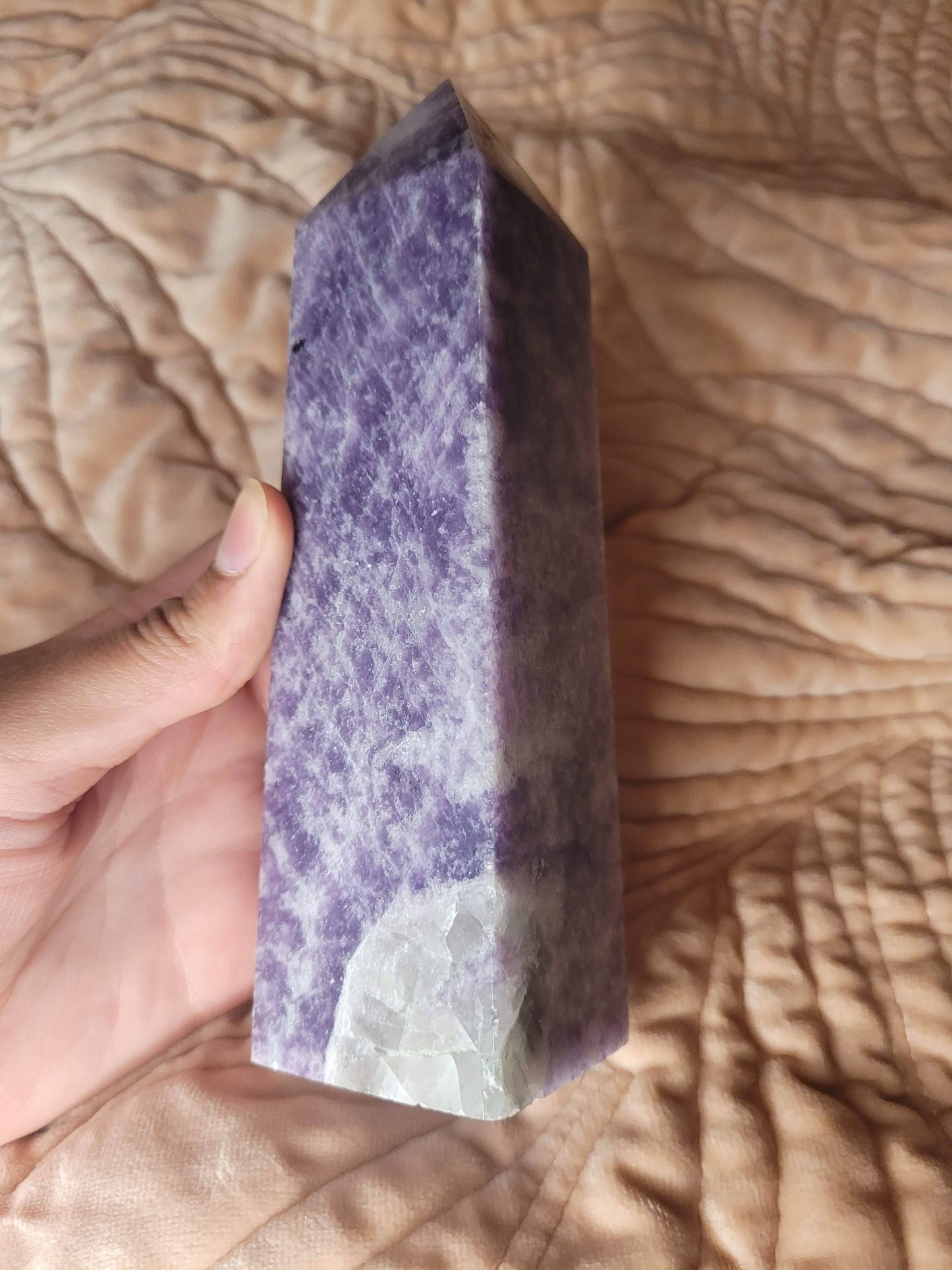 Lepidolite Obelisk