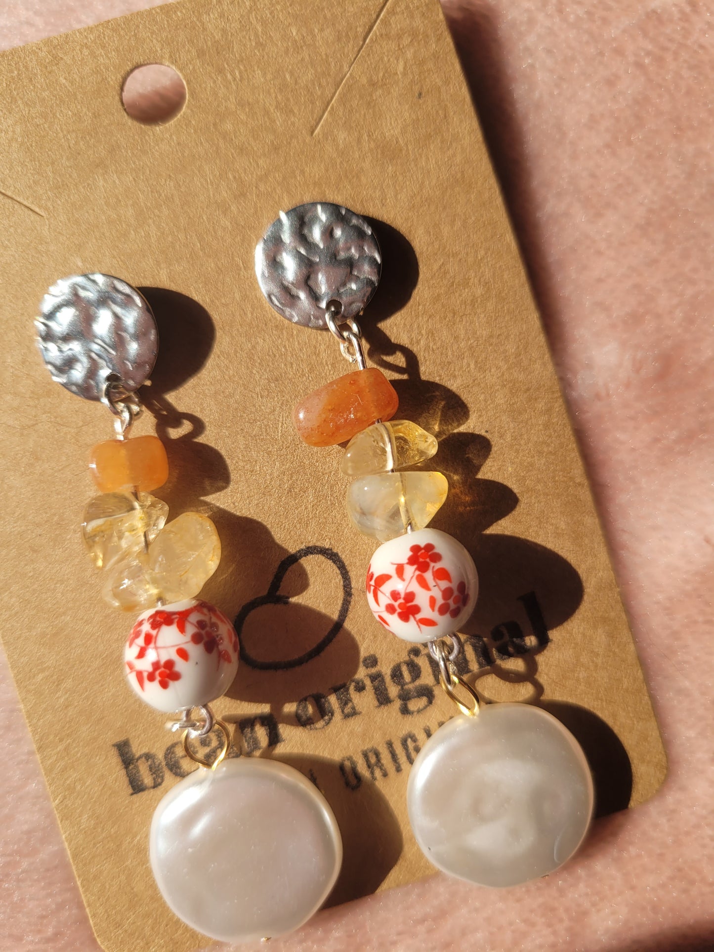 Motley Bloom: Earrings ~ Happiness & Creativity