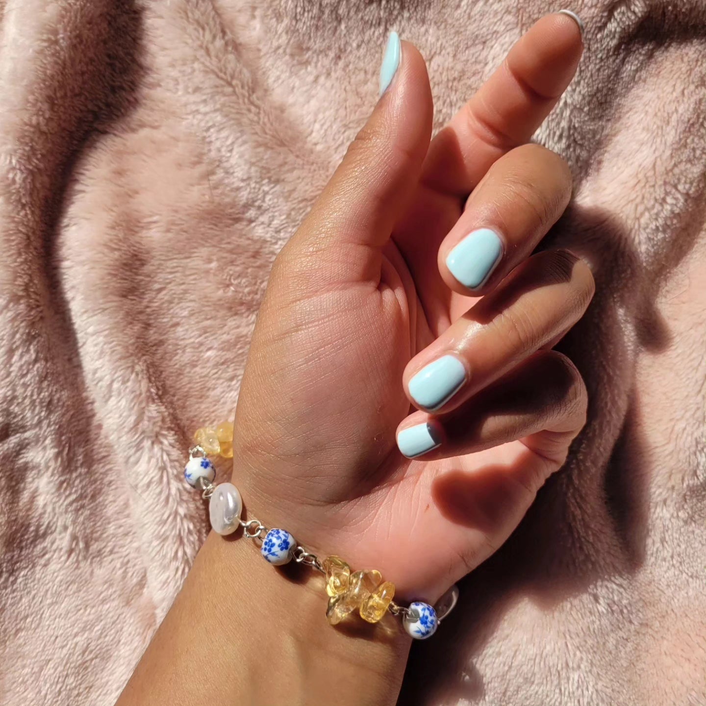 Blue China: Sunshine 3 Piece Set ~ Happiness