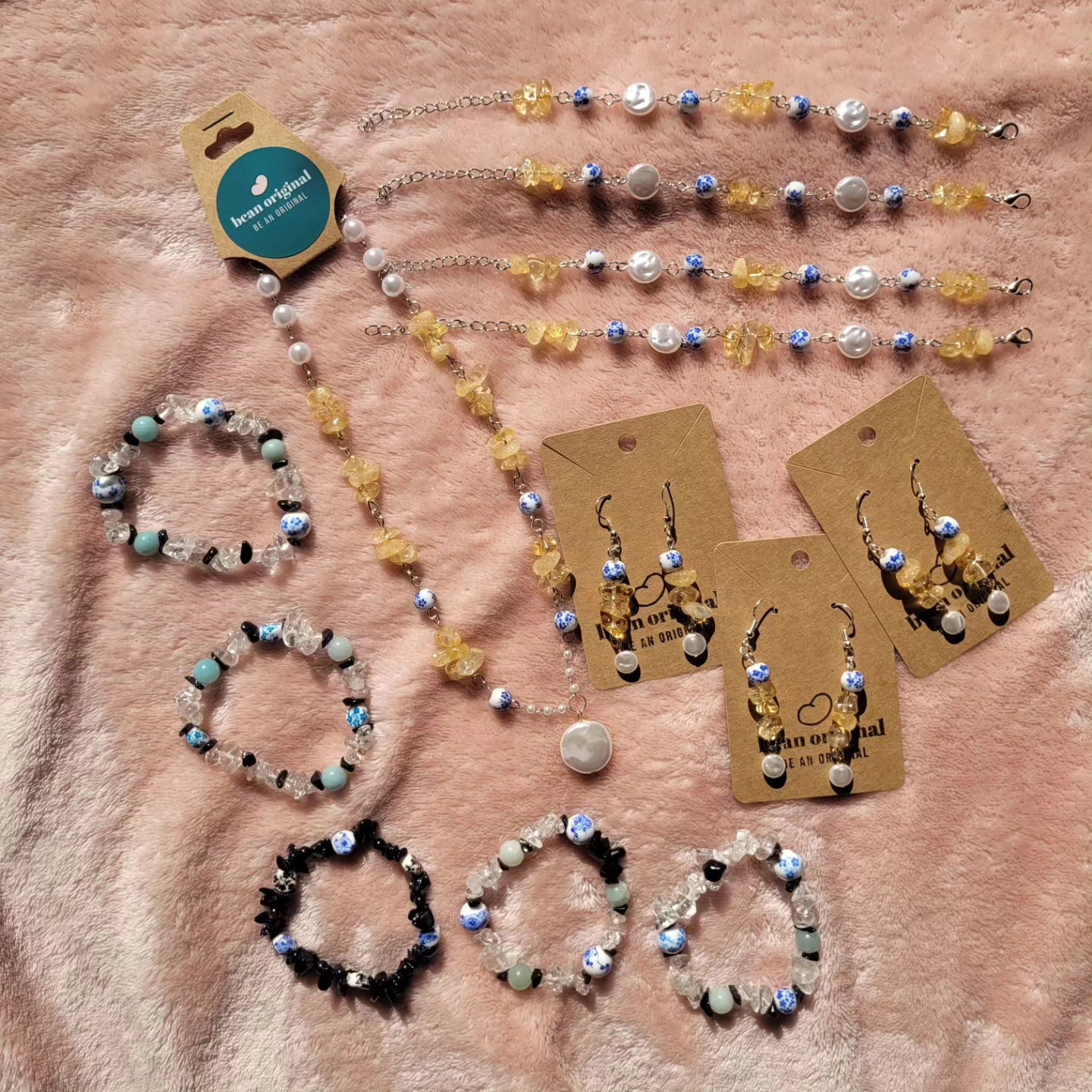 Blue China: Sunshine Necklace ~ Happiness
