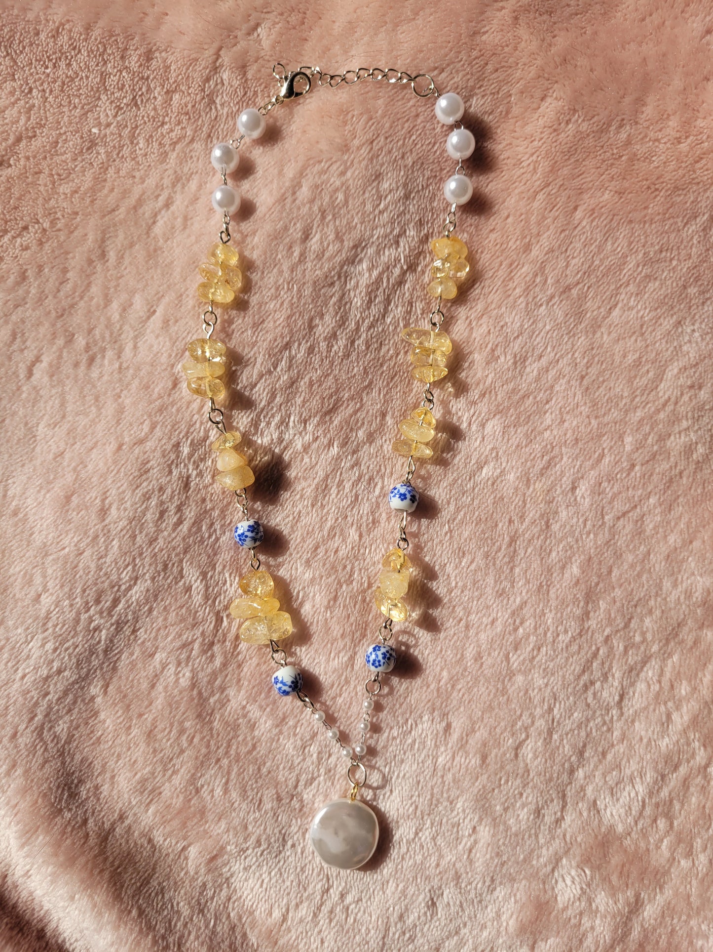 Blue China: Sunshine Necklace ~ Happiness
