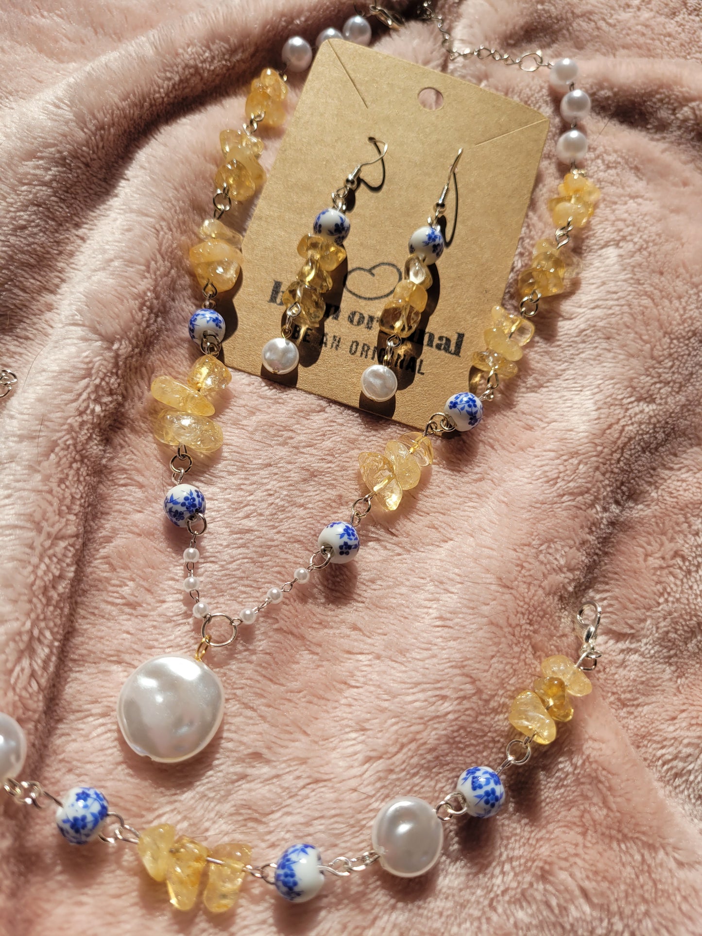 Blue China: Sunshine 3 Piece Set ~ Happiness