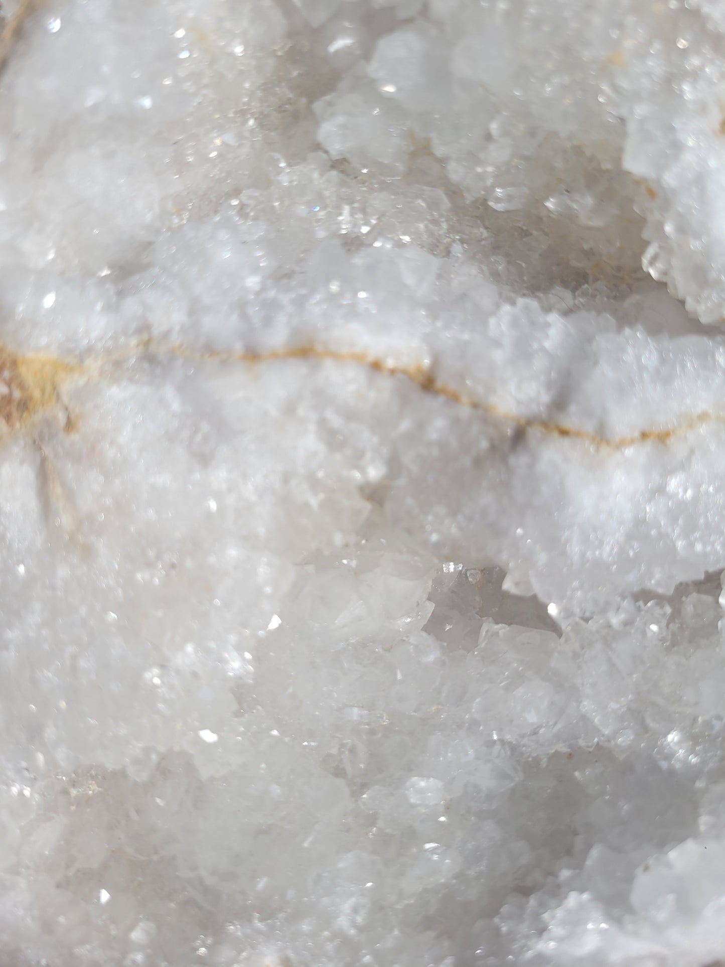 Double Clear Quartz Geode
