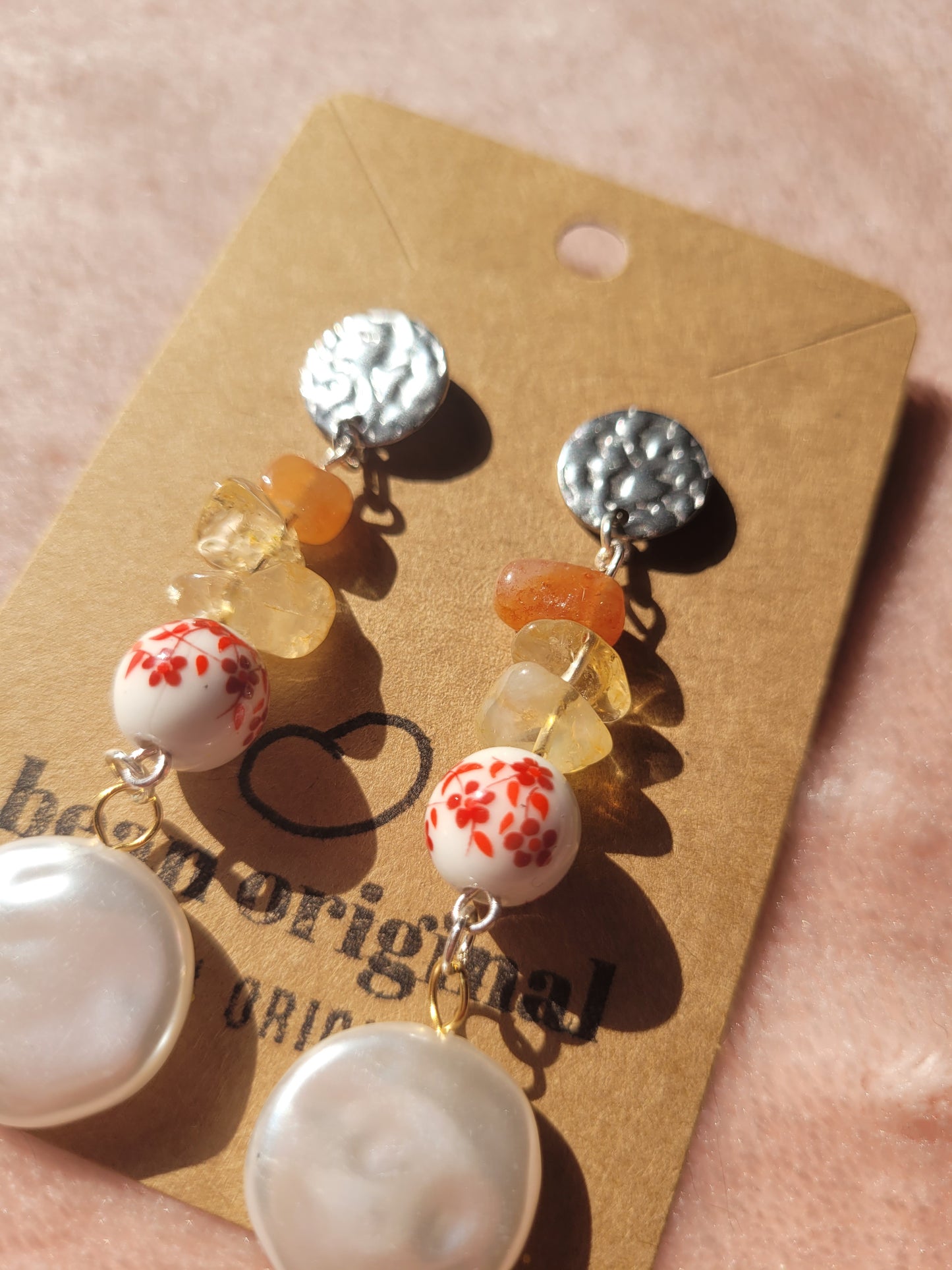 Motley Bloom: Earrings ~ Happiness & Creativity