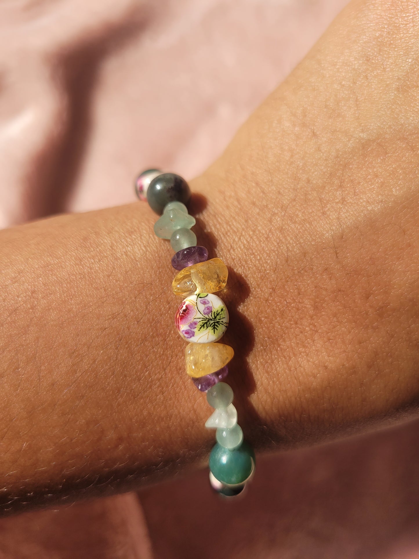 Motley Bloom: Bracelet ~ Happiness, Growth, Calm & Prosperity